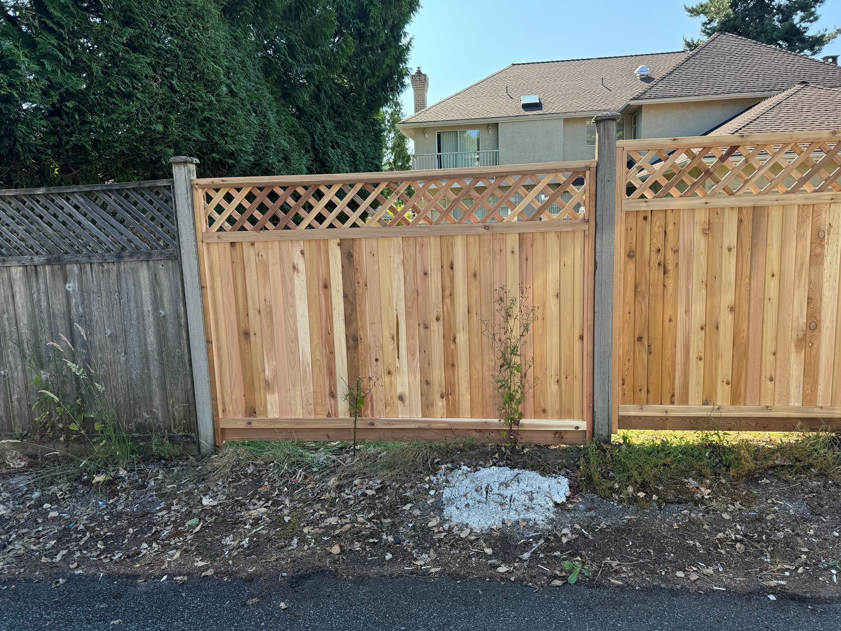 Fence Installation by YVR Construction Group
