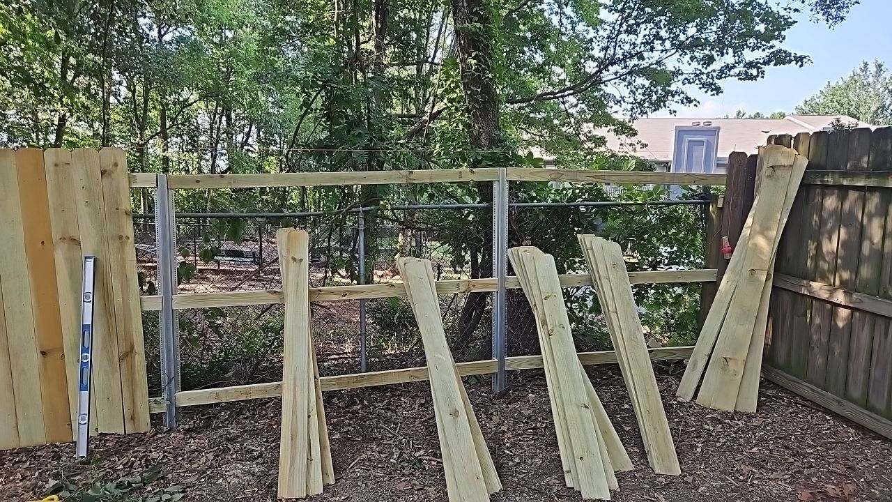 Berry Road - Fence Installation  by Pillar and Pine