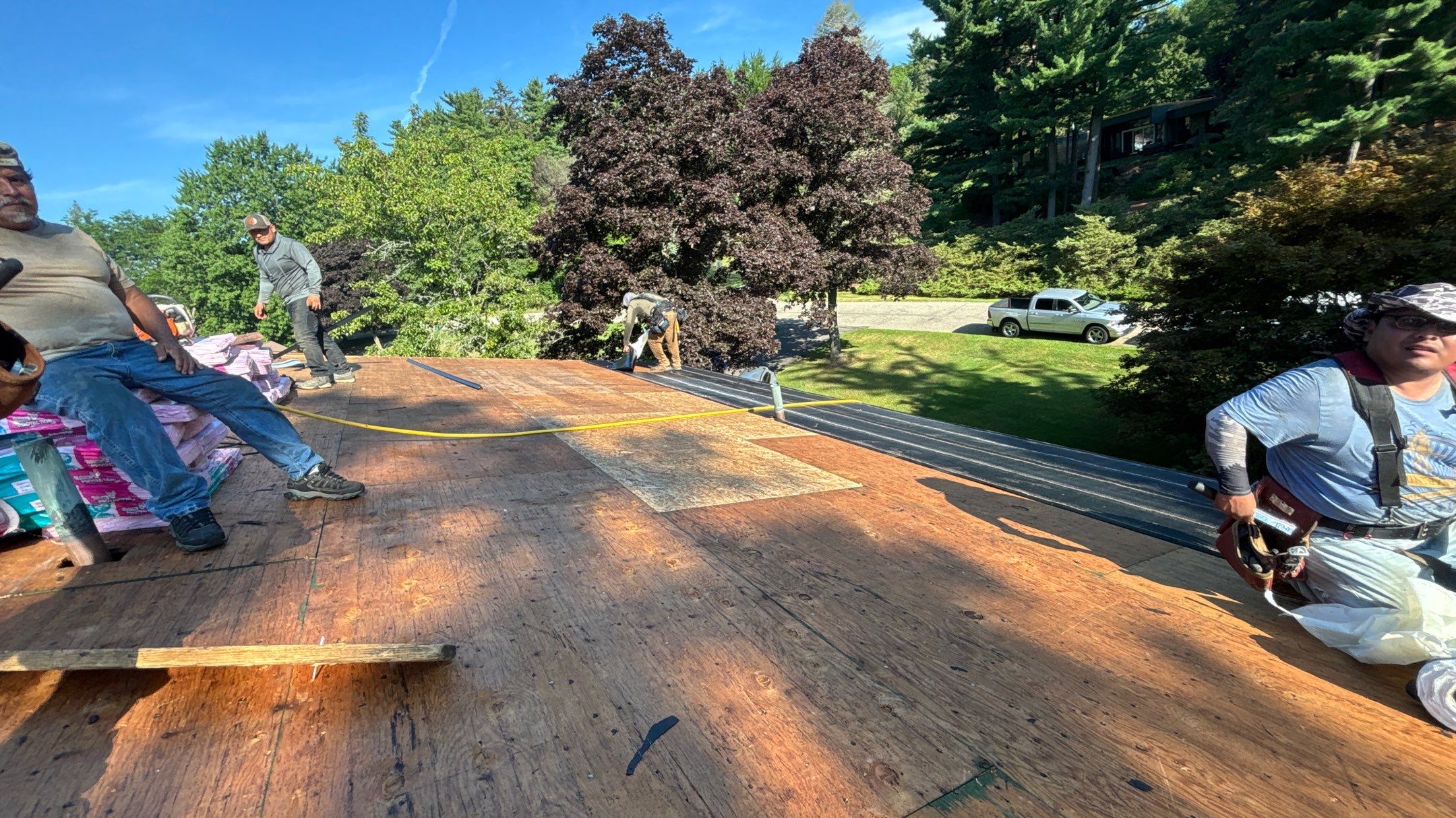 Roof Replacement using Owens Corning Onyx Black by 180 Contractors