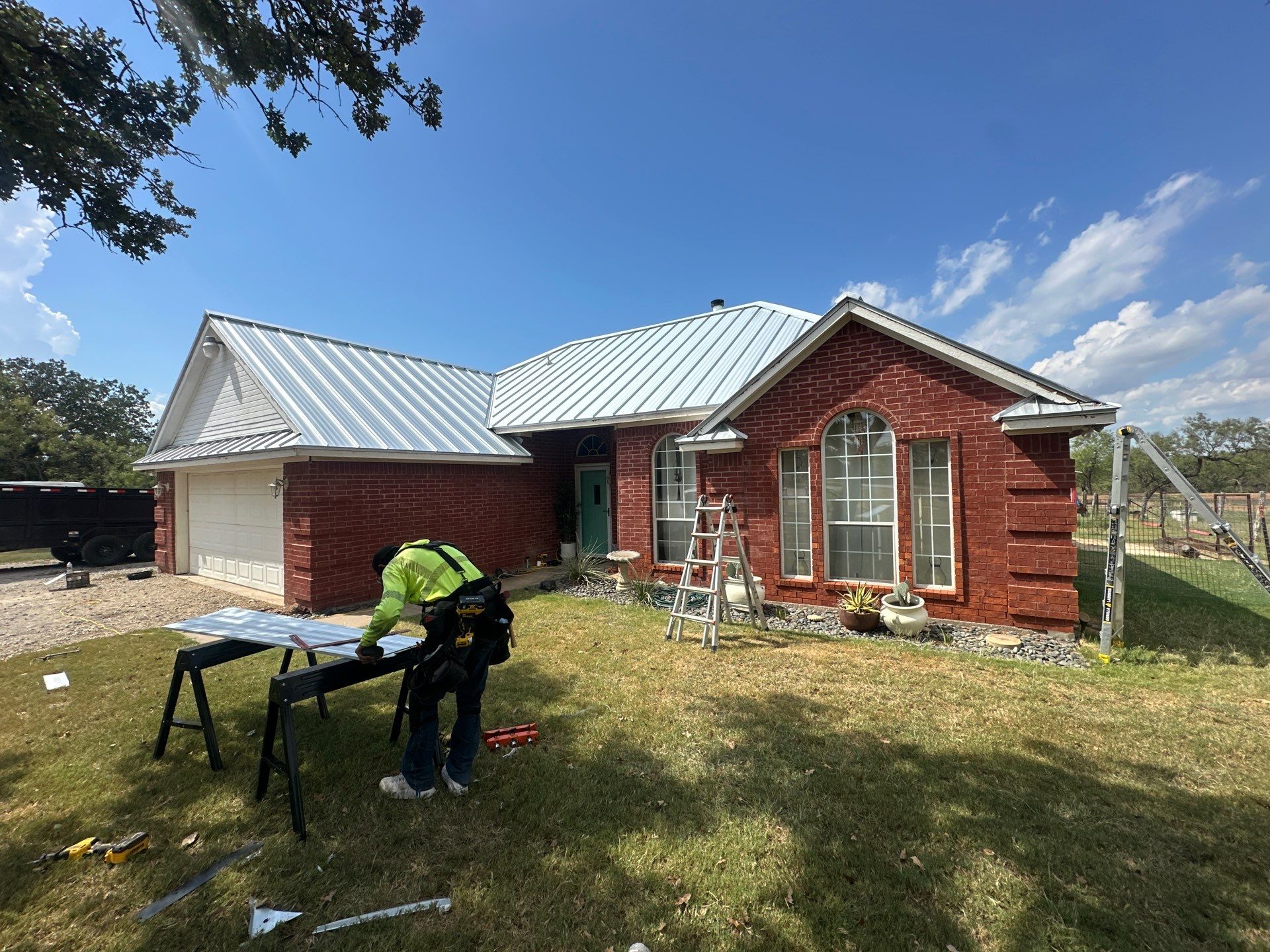 Galvalume Plus Project by Sky Roofing and Remodeling