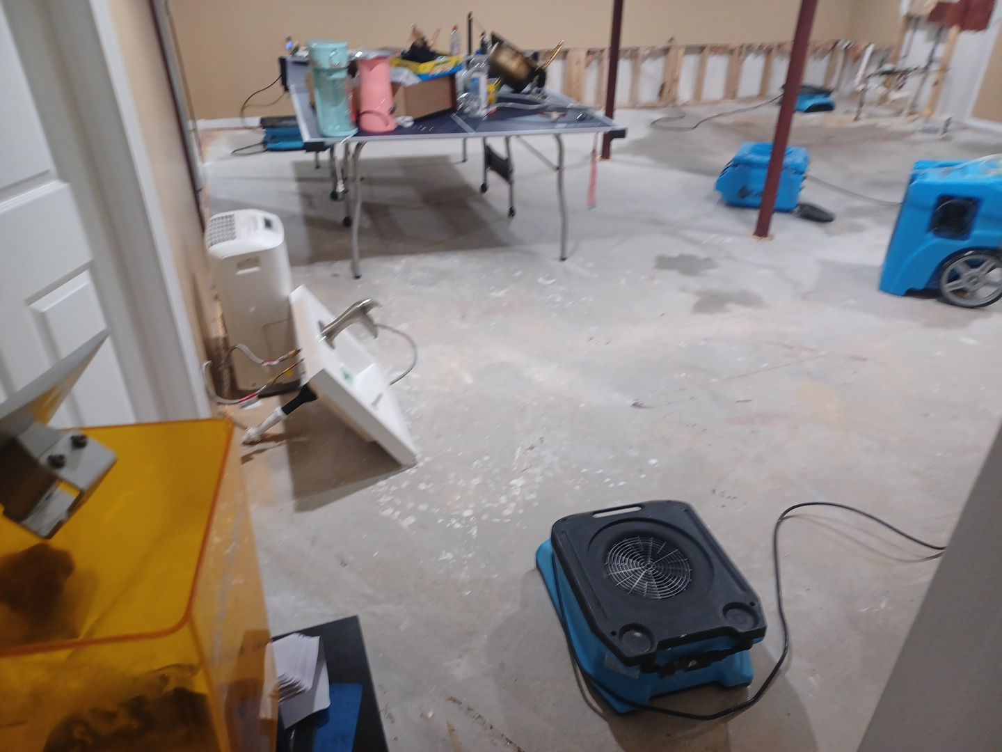 Project in West Bloomfield by EzDry Water Mitigation & Property Restoration