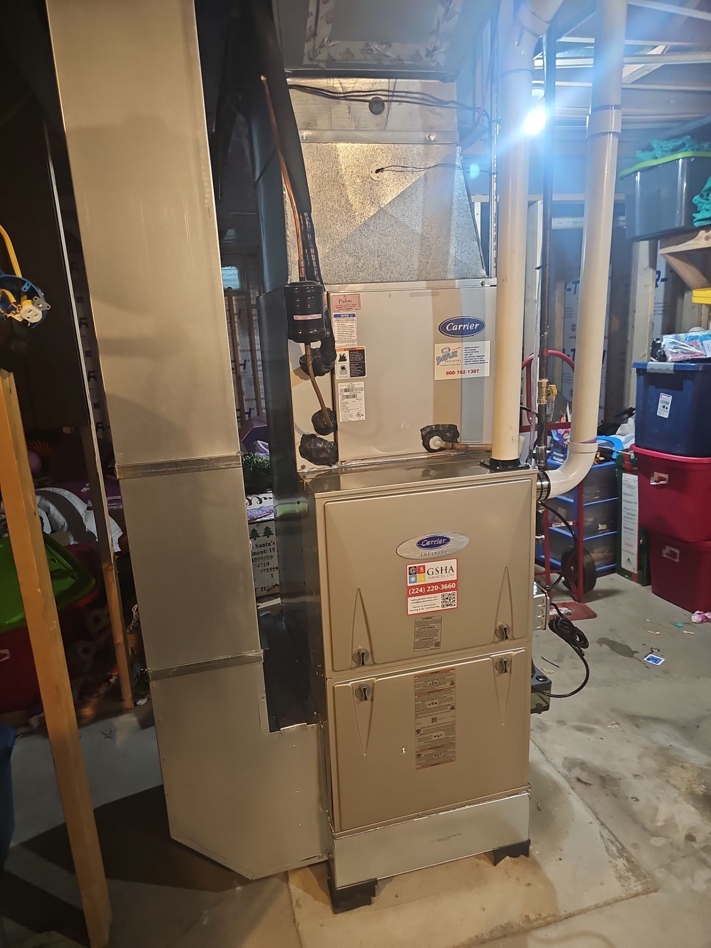 Carrier Furnace Installation by GSHA Services LTD