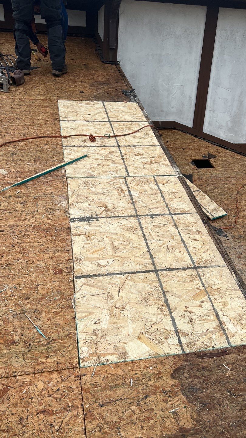 Multi-family unit roof replacement by Pro Home Services Inc