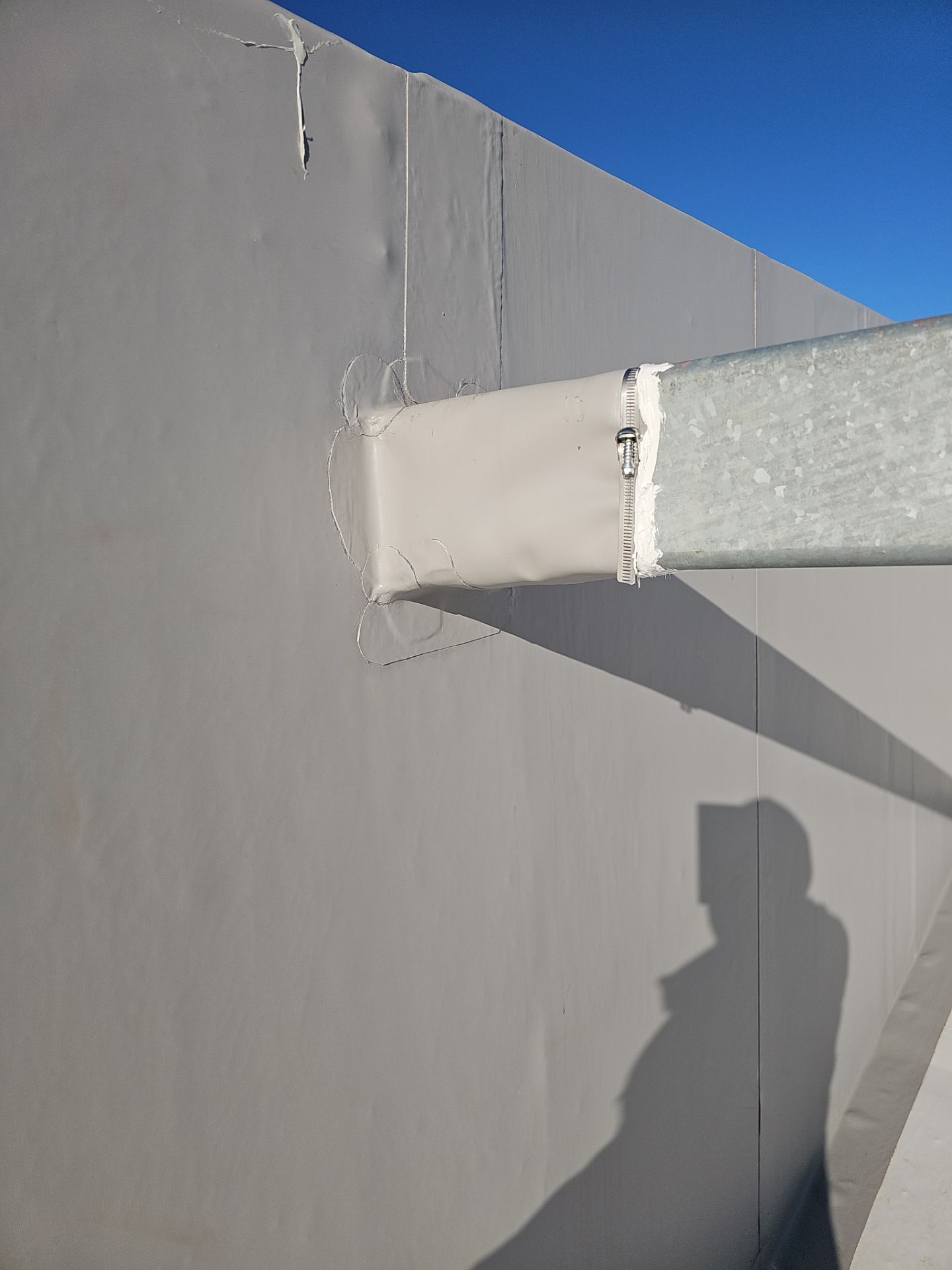 Commercial Roofing Installation using Insulated roof and wall panels by Nitro Roofing and Construction