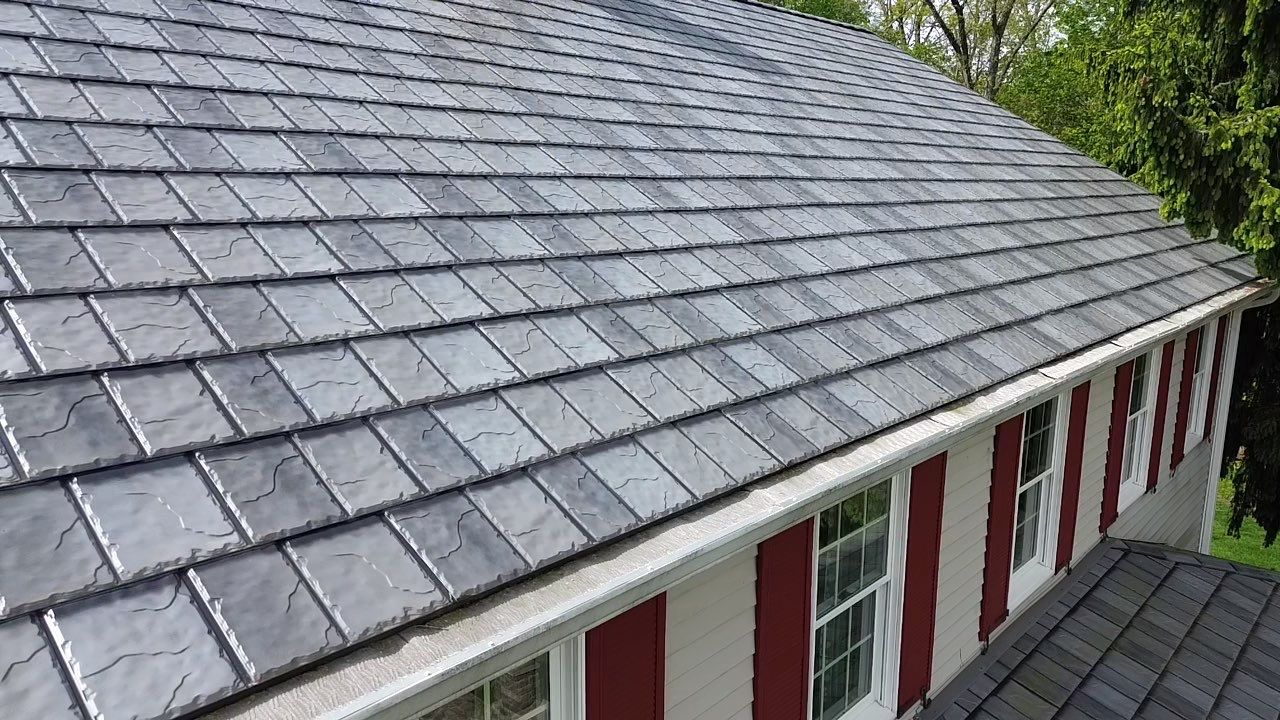 EDCO ArrowLine Slate Metal Shingles | Churubusco, Indiana by 4Ever Metal Roofing