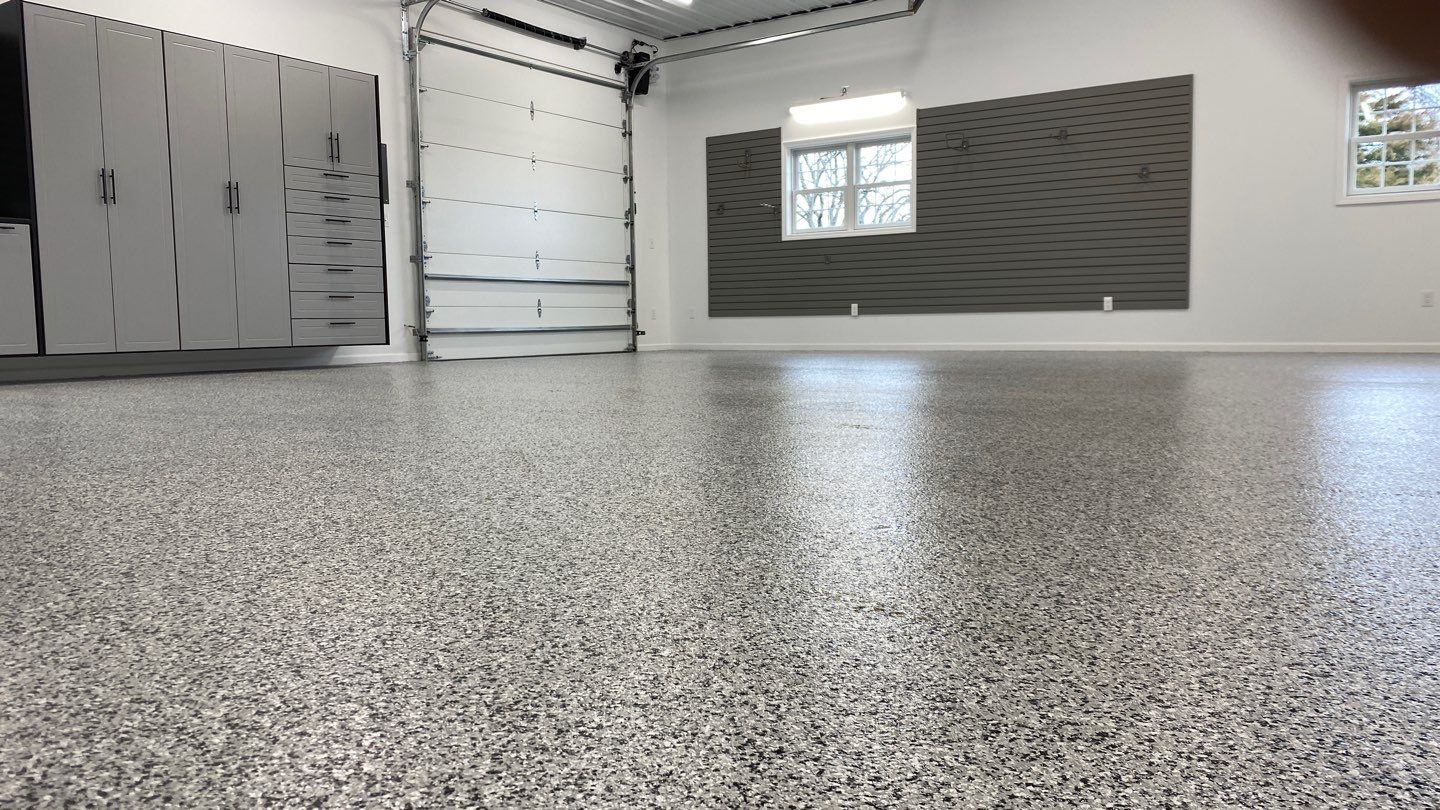 Pat F. gets a beautiful remodeled garage! by Banner Garage