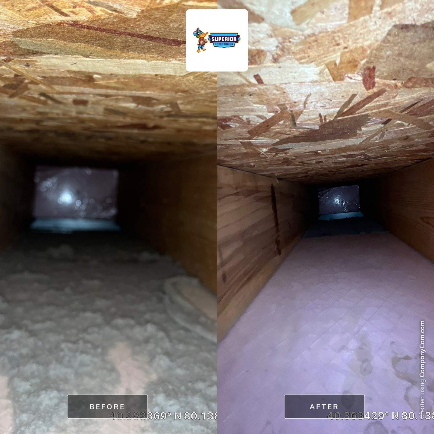 Air Duct Cleaning With a Vacuum Truck in McDonald, PA by Superior Air Duct Cleaning