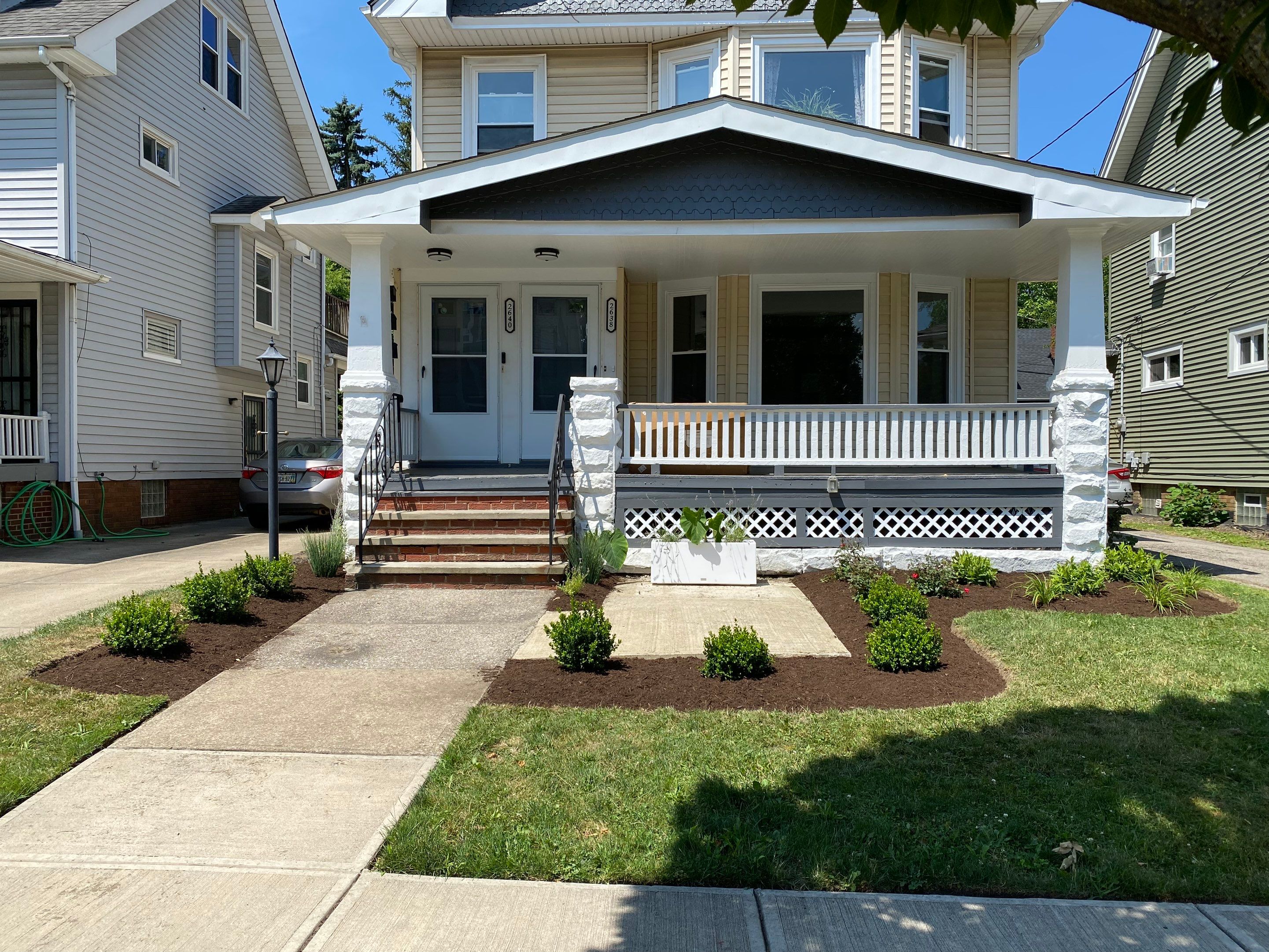 Airbnb Duplex Project by Elm Rose Gardens