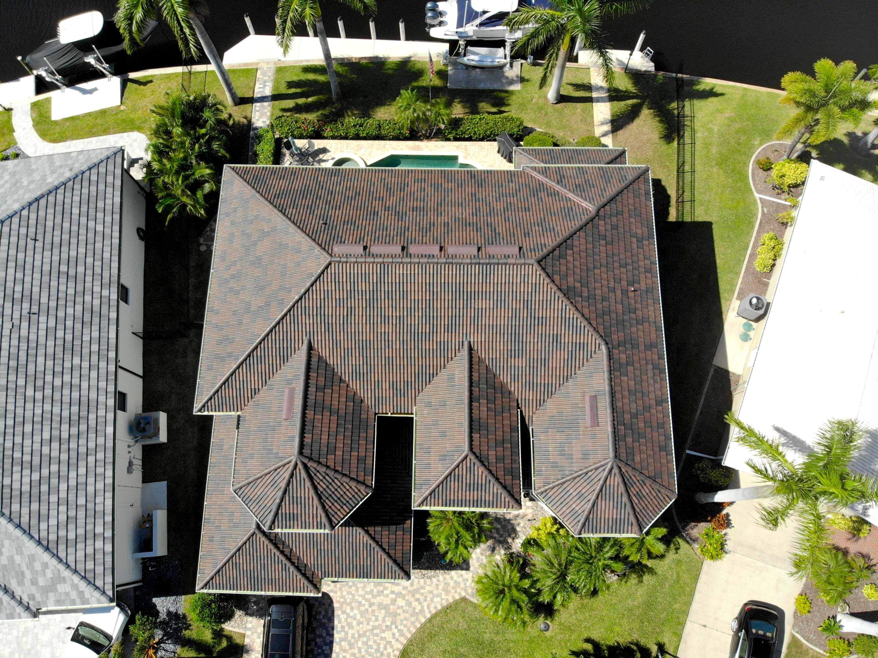 Residential Roofing Installation using Brava Spanish Tile in Punta Gorda, FL by International Roofing