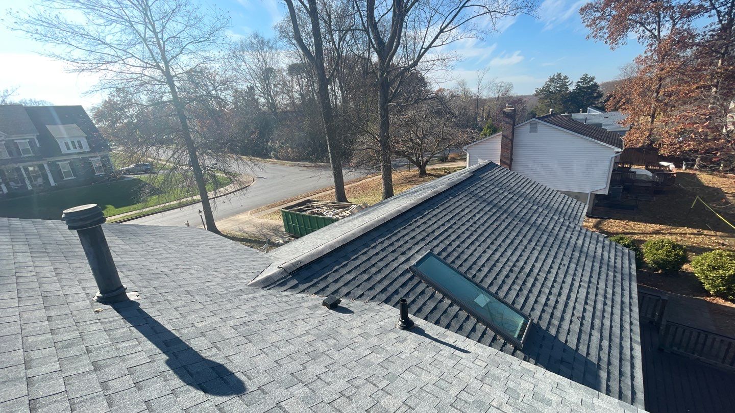 Residential Roof Replacement using Architectural Shingle by RJC General Construction, LLC.