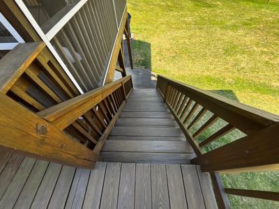 Wood Deck using Wood Sealant