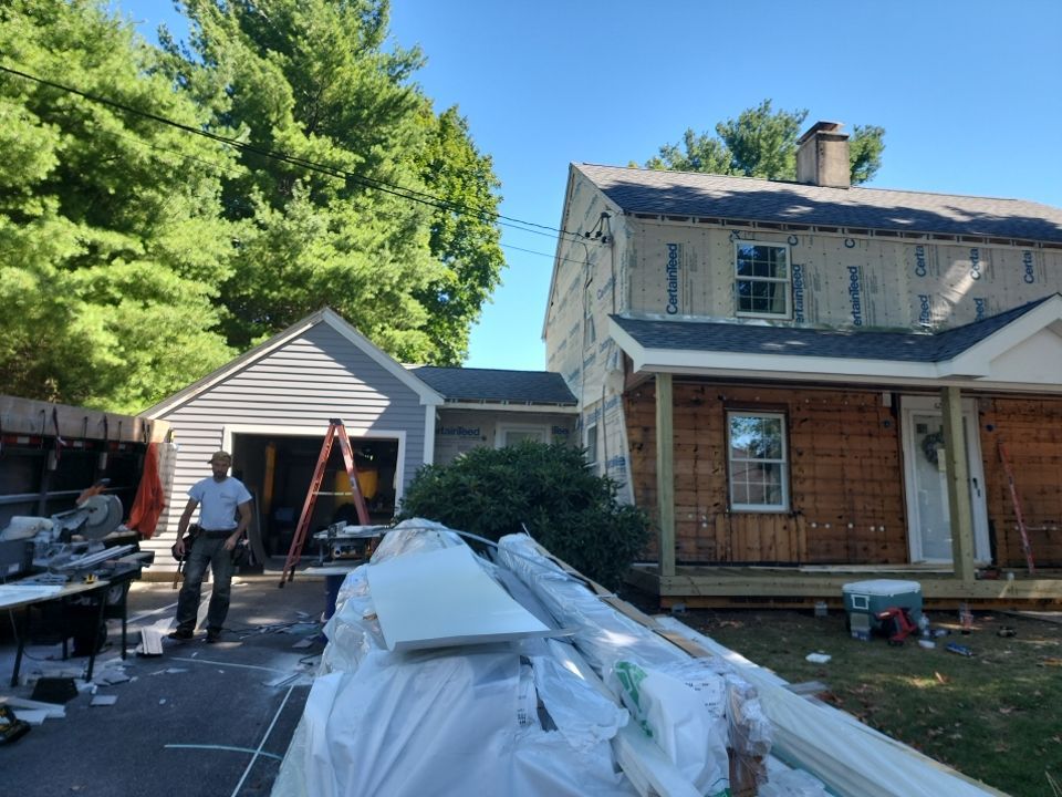 Exterior remodeling in Needham, MA by UBrothers Construction