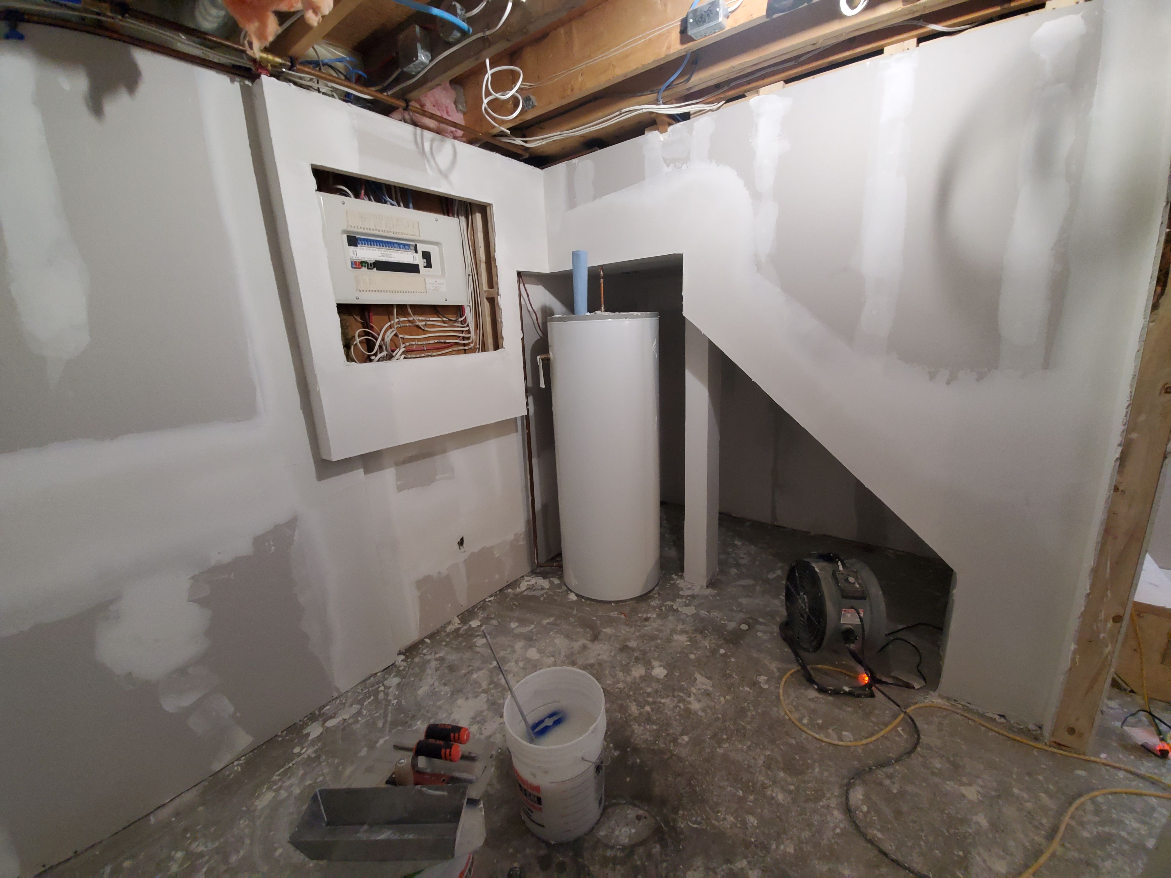 Basement Renovation by Impact Construction Sudbury