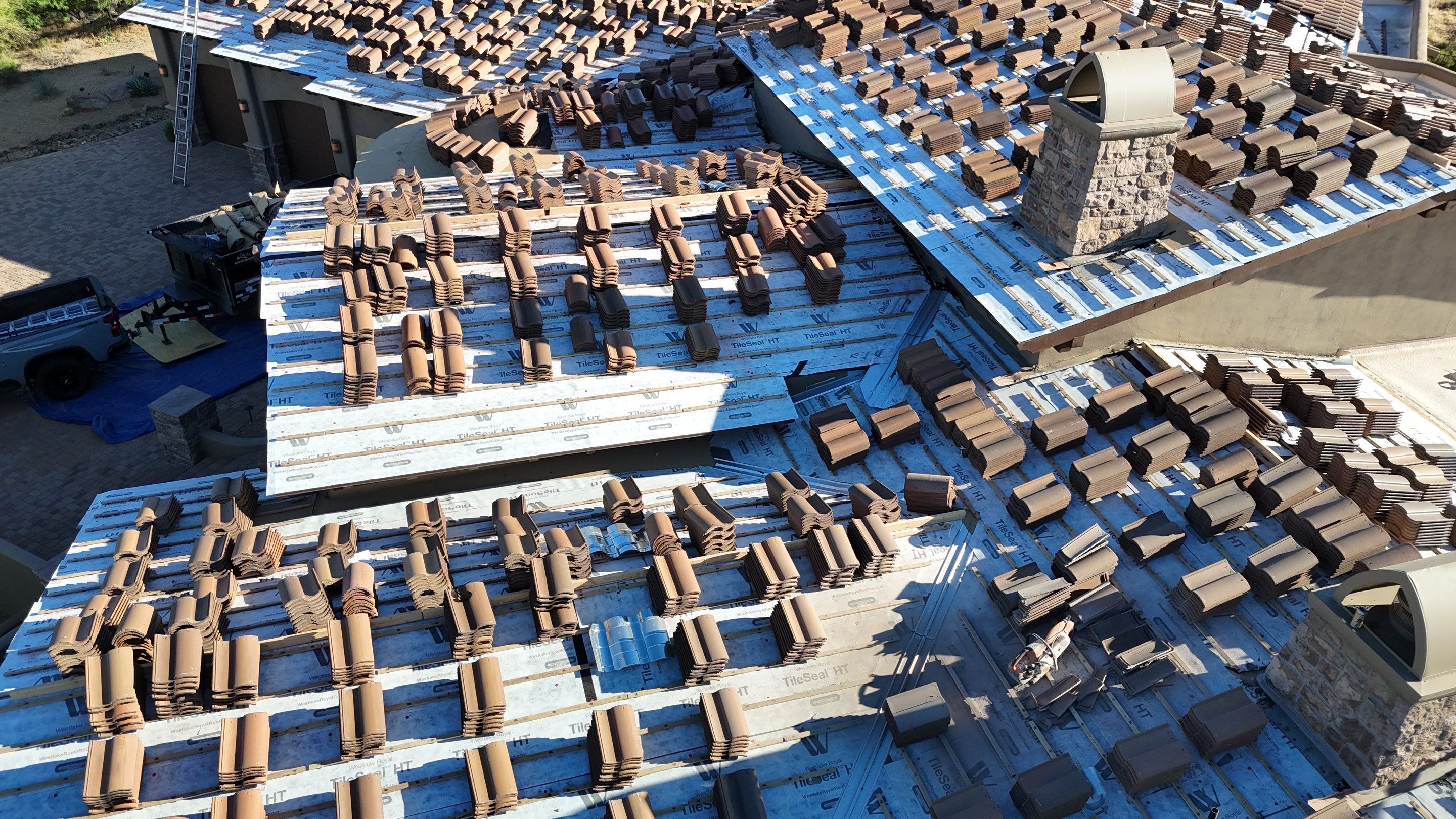 Project in Scottsdale by Saint Roofing