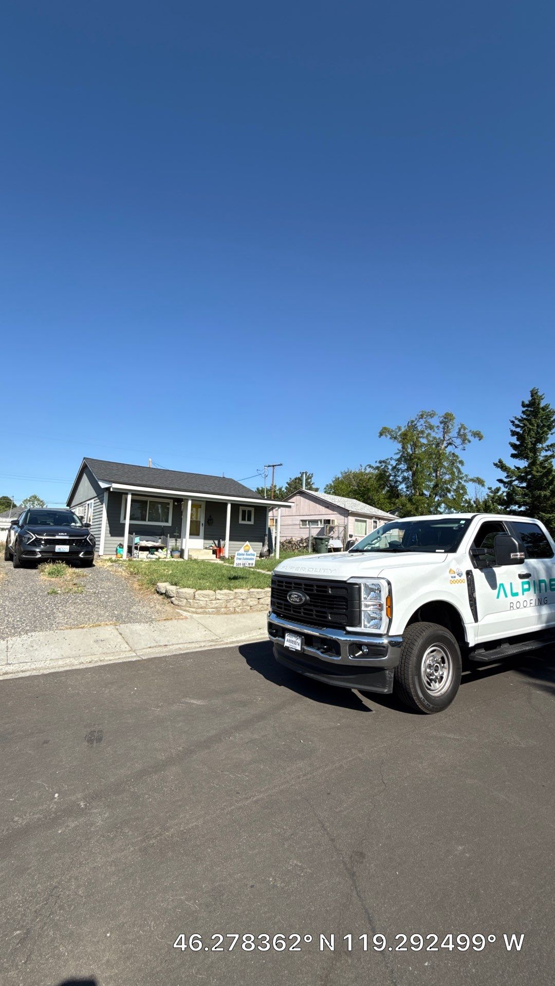 Architectural Shingle Roof Replacement and OSB Decking in Richland by Alpine Roofing