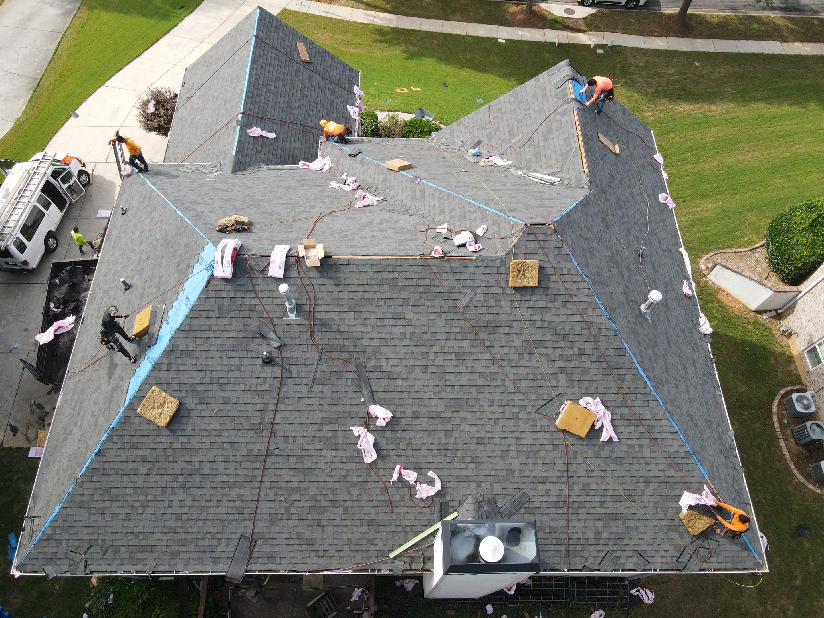 Residential Roofing Installation using Owens Corning by Inspector Roofing and Restoration