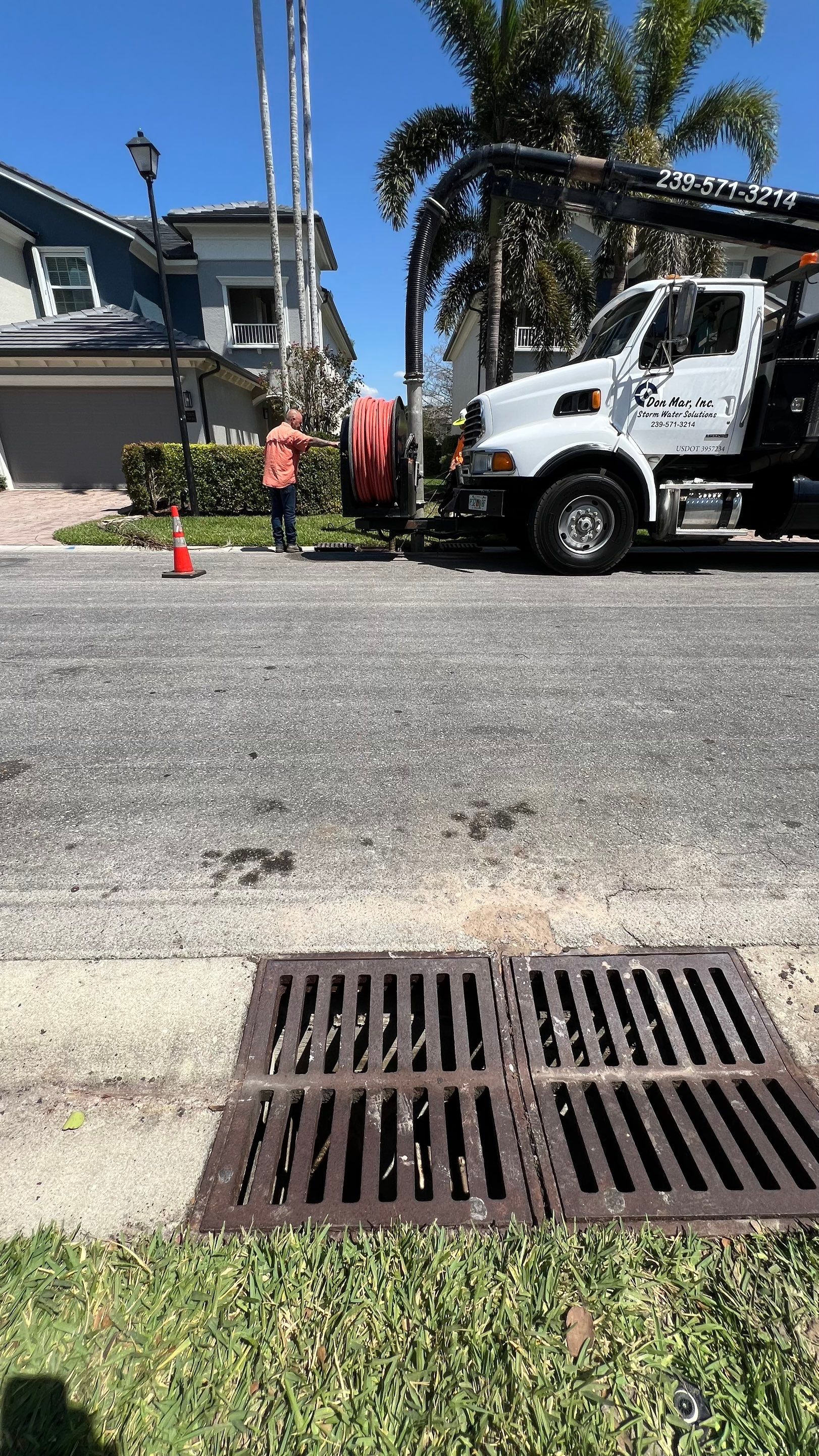 Estero Community Stormwater System Maintenance by APS Power & Water
