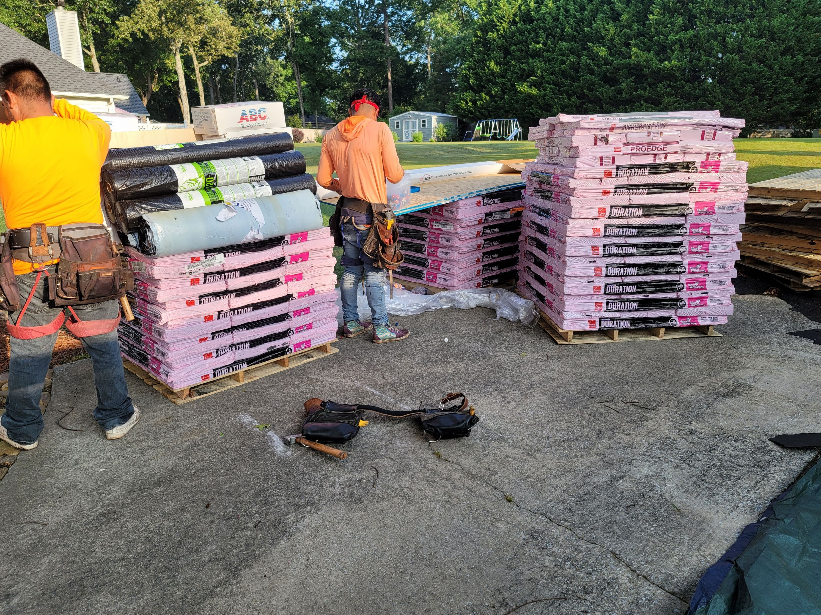 Residential Roofing Installation using Owens Corning by Inspector Roofing and Restoration
