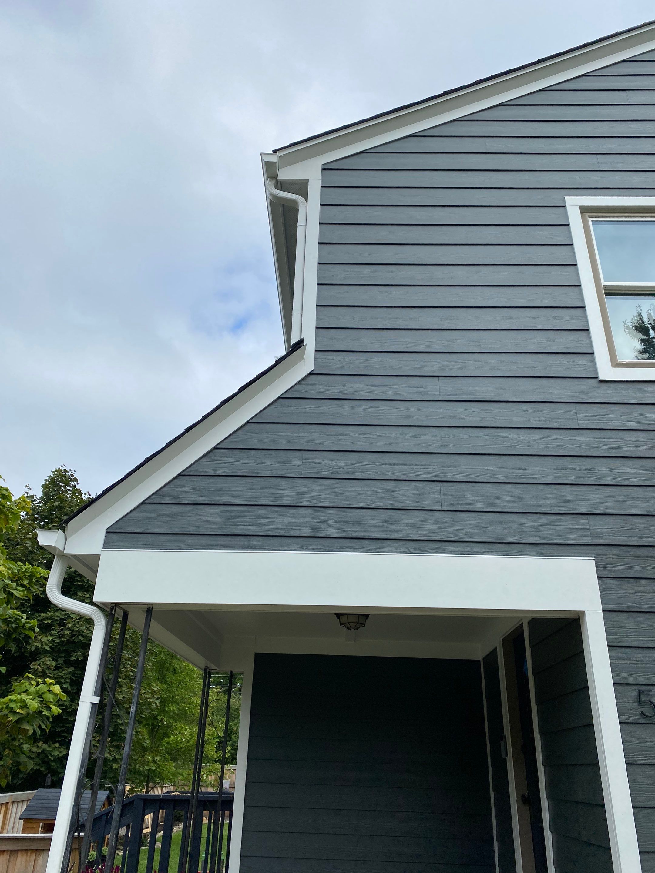 Siding Installation using James Hardie Fiber Cement Lap Siding by Best Exteriors Inc