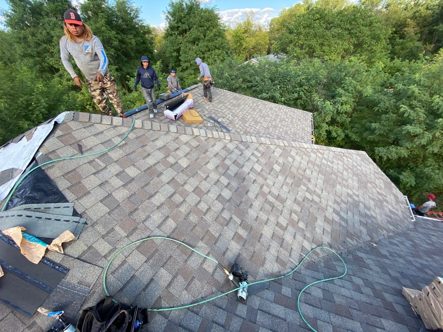 Roof Replacement using CertainTeed Landmark by 180 Contractors