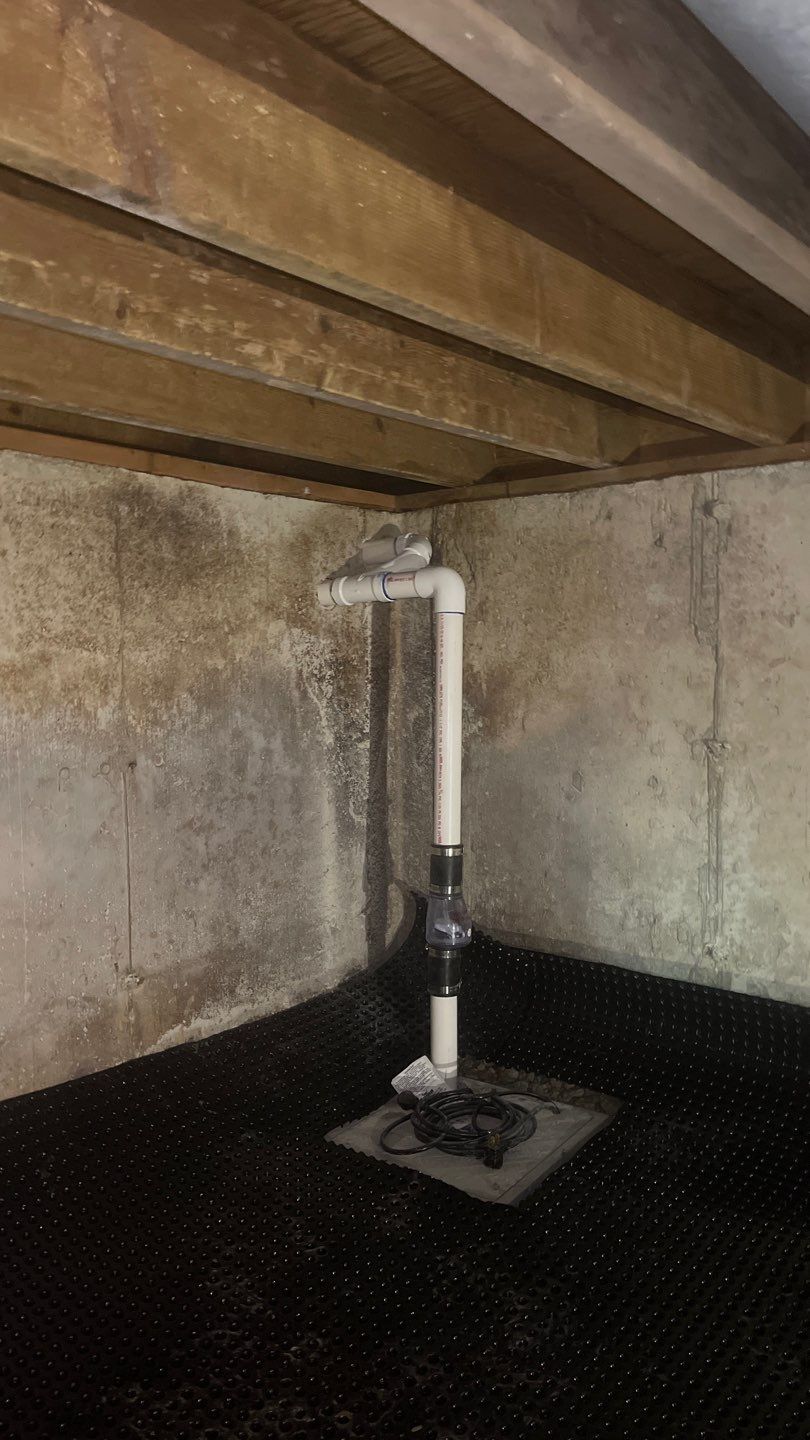 Crawl Space Project and Encapsulation by Toledo Basement Repair 