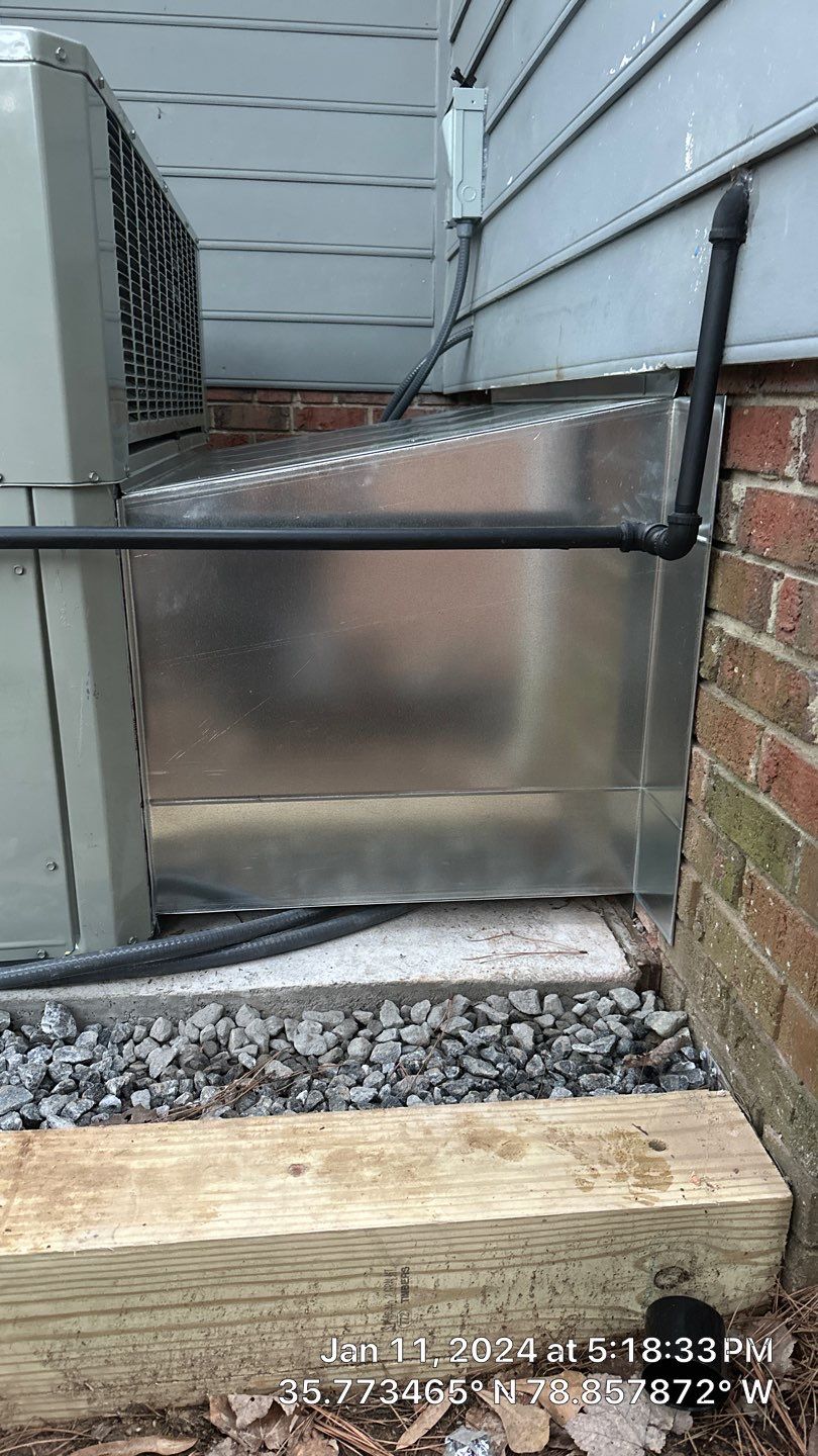 Trane Package Unit Installation by Nick's Mechanical LLC.