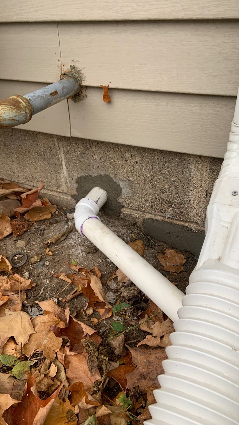 Drain tile in Woodbury by Waterproofing Northeast
