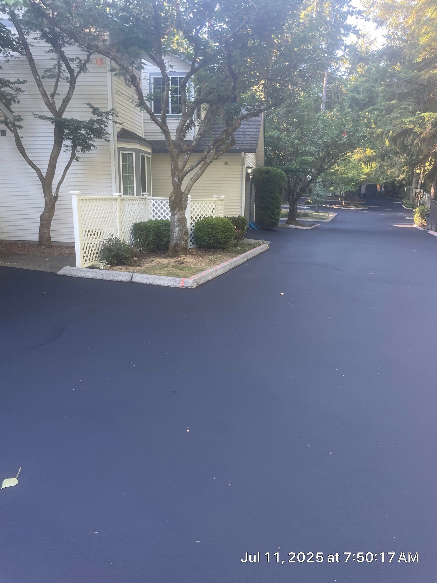 Curb Repaint | Seattle  by Jireh Asphalt & Concrete Inc 