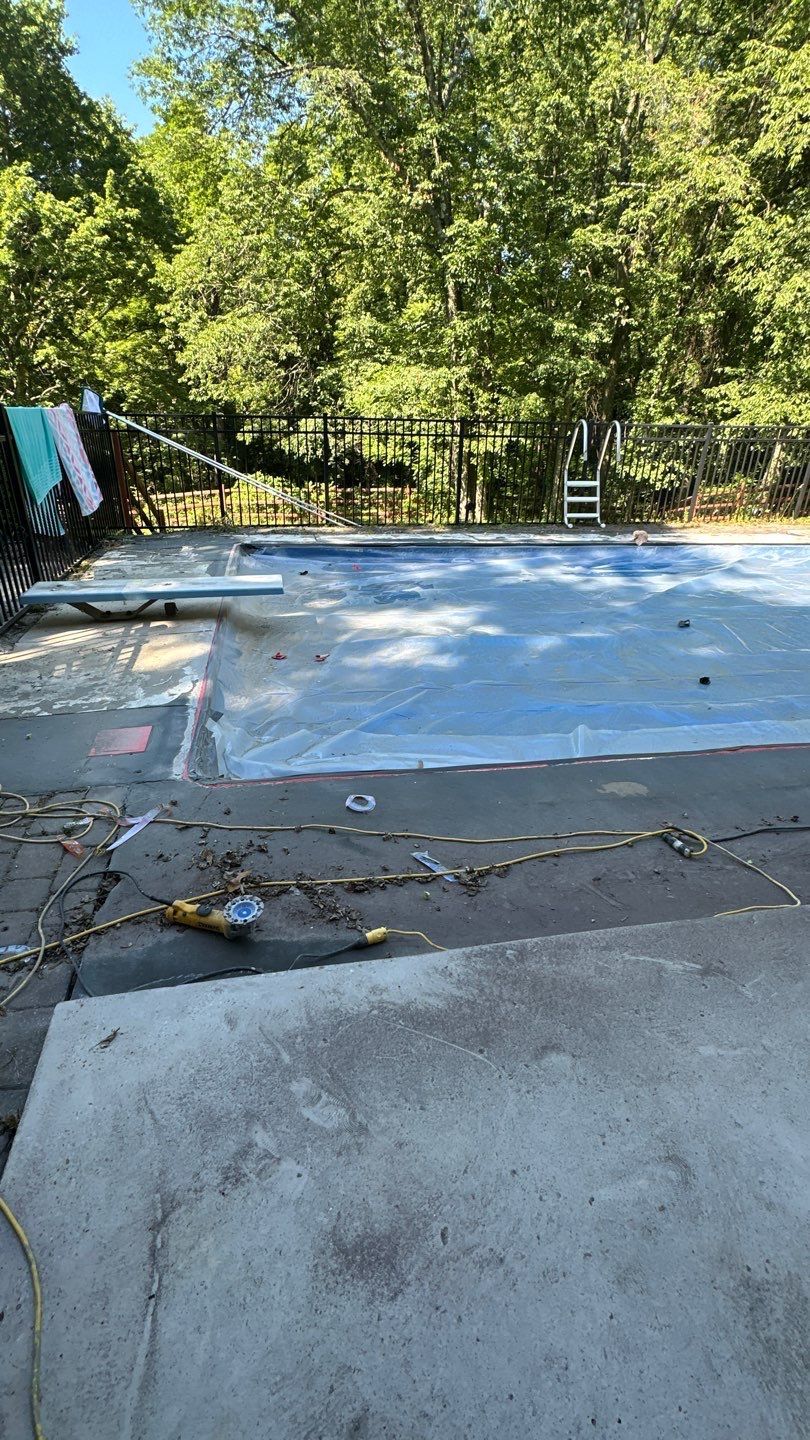 Pool Deck Project in Coraopolis by Floors in a Day, Inc