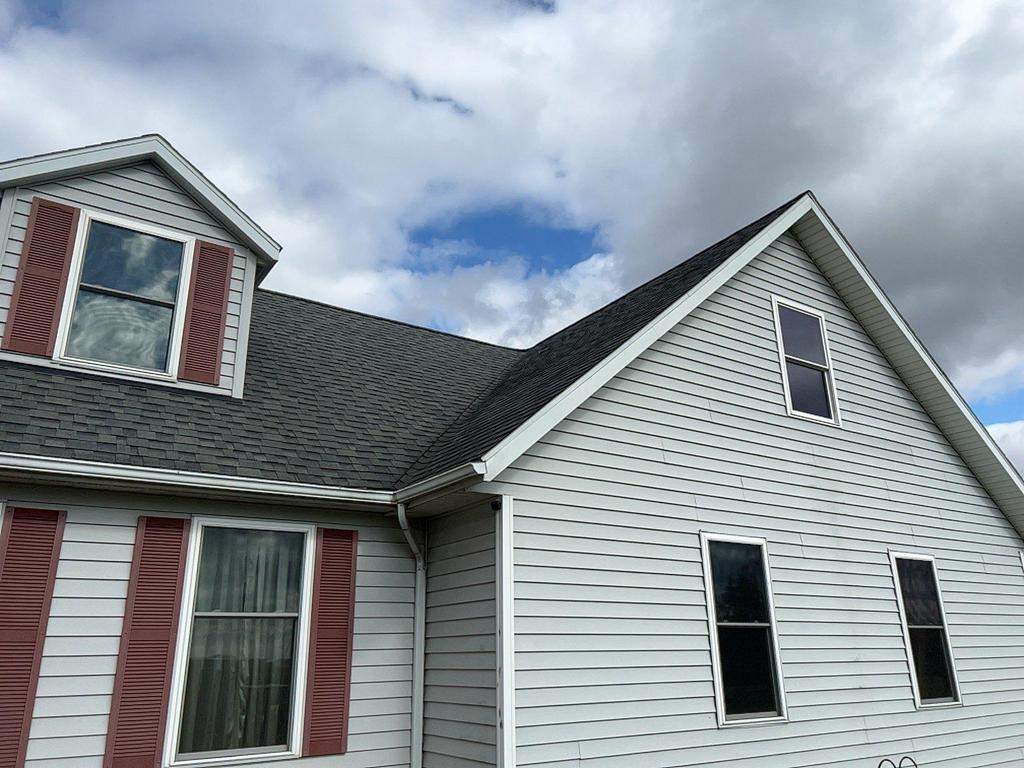 Residential Roofing Installation using Metstar Slate Plus Smooth Black by Nitro Roofing and Construction