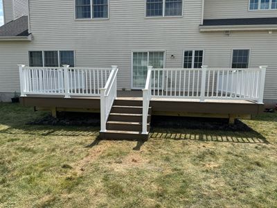 New Deck in Hillsborough Township, New Jersey