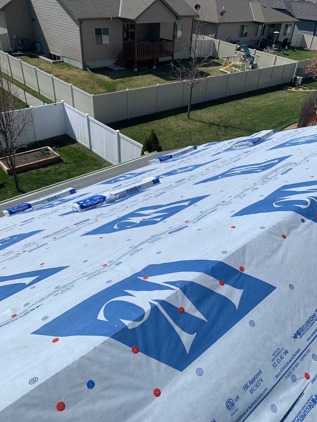 Residential Re-roof by White Castle Roofing