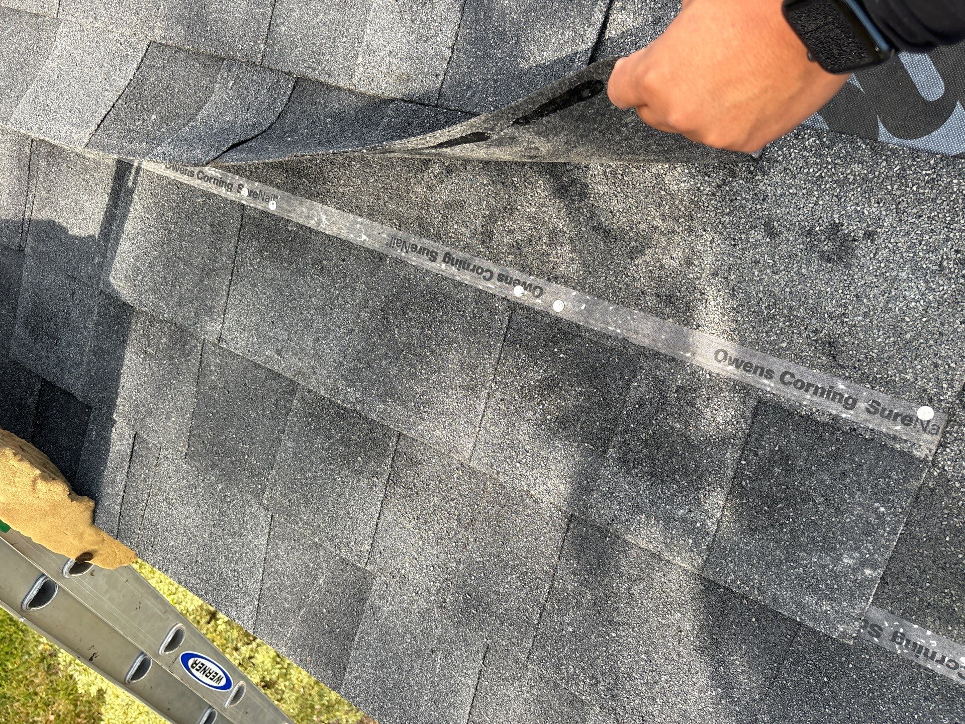 Residential Roofing Installation using Owen's Corning Duration (Lifetime) Shingles by Roof Repair Company