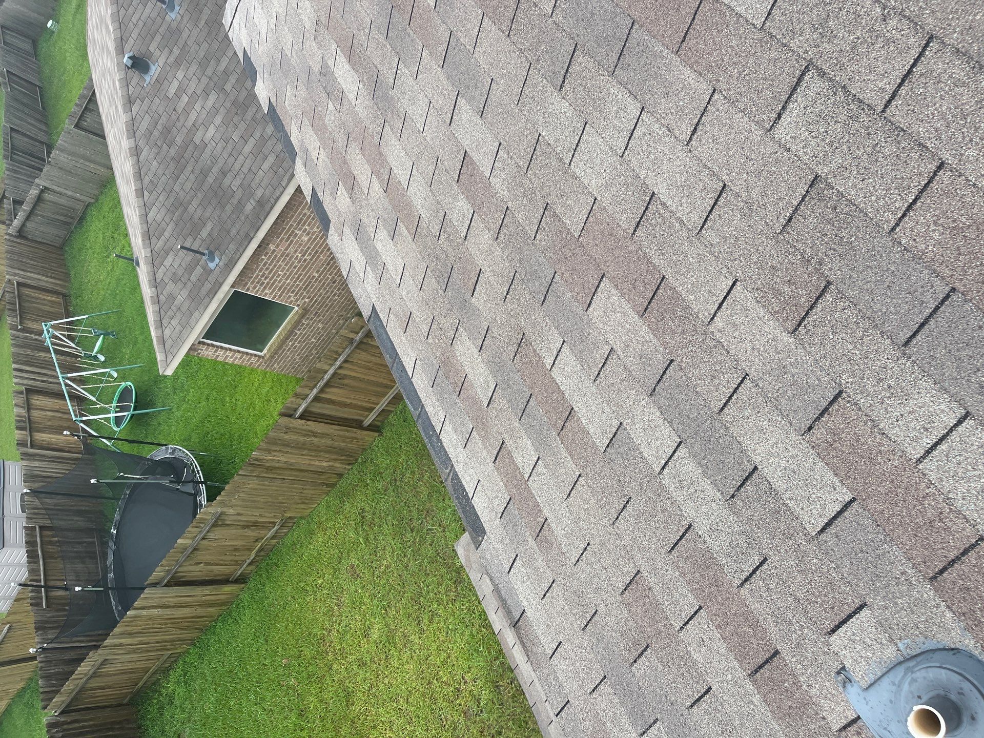 Hail Damage using Owen's Corning Duration (Lifetime) Shingles by Roof Repair Company