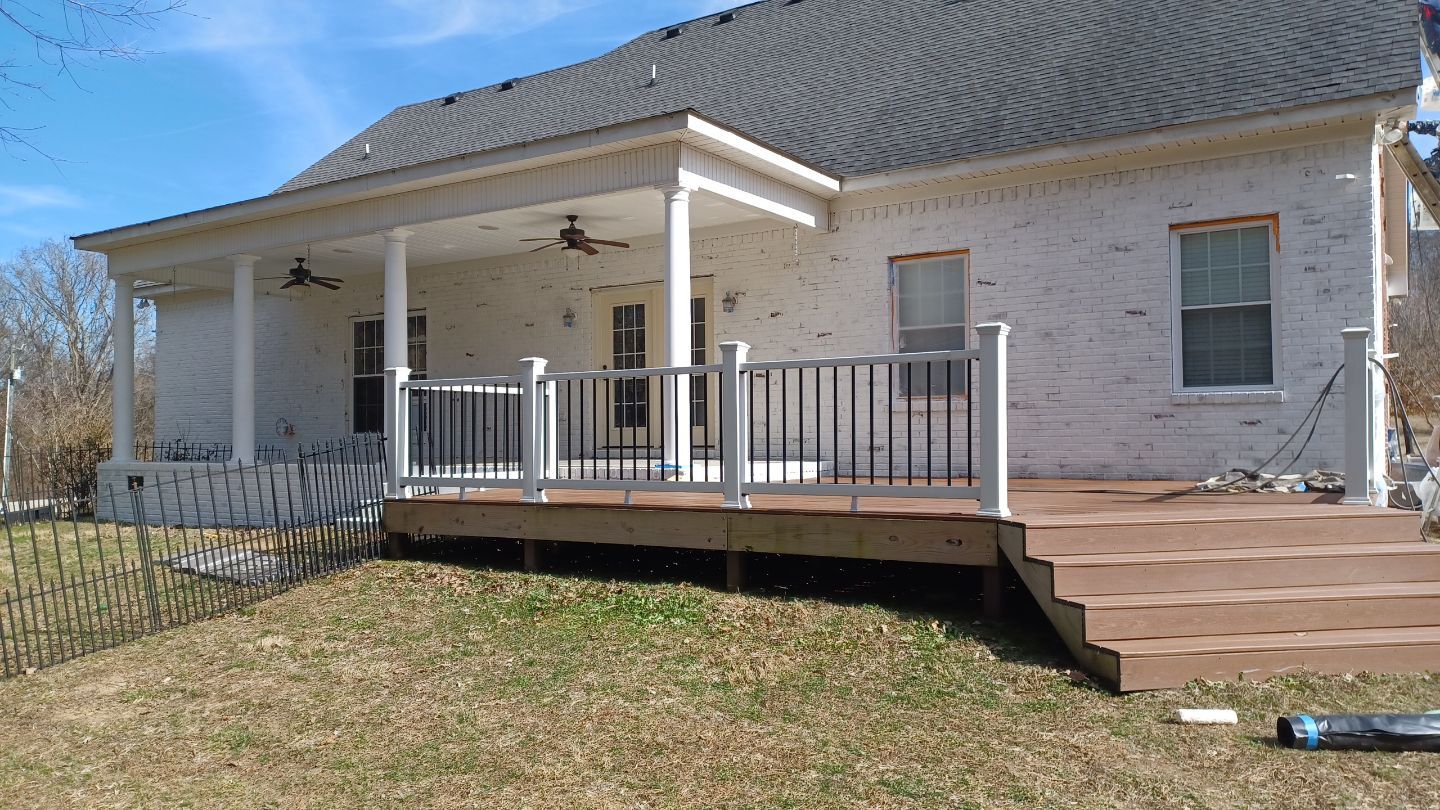 Brush or Roll Stain My Deck