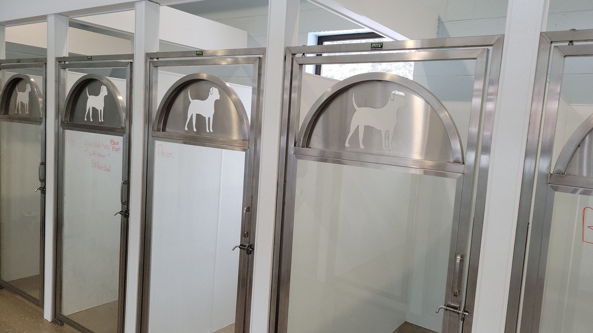 Kennel Floor Coating and Wall Painting using Penntek by Spectrum Painting, LLC