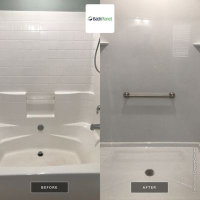 Tub to Shower