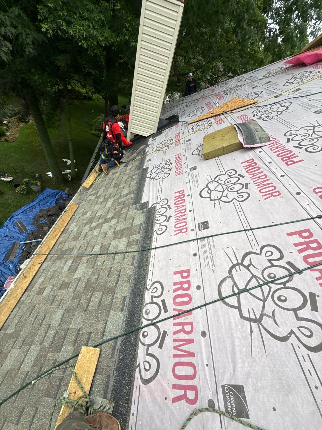Roof Replacement using Owens Corning Duration Flex by 180 Contractors