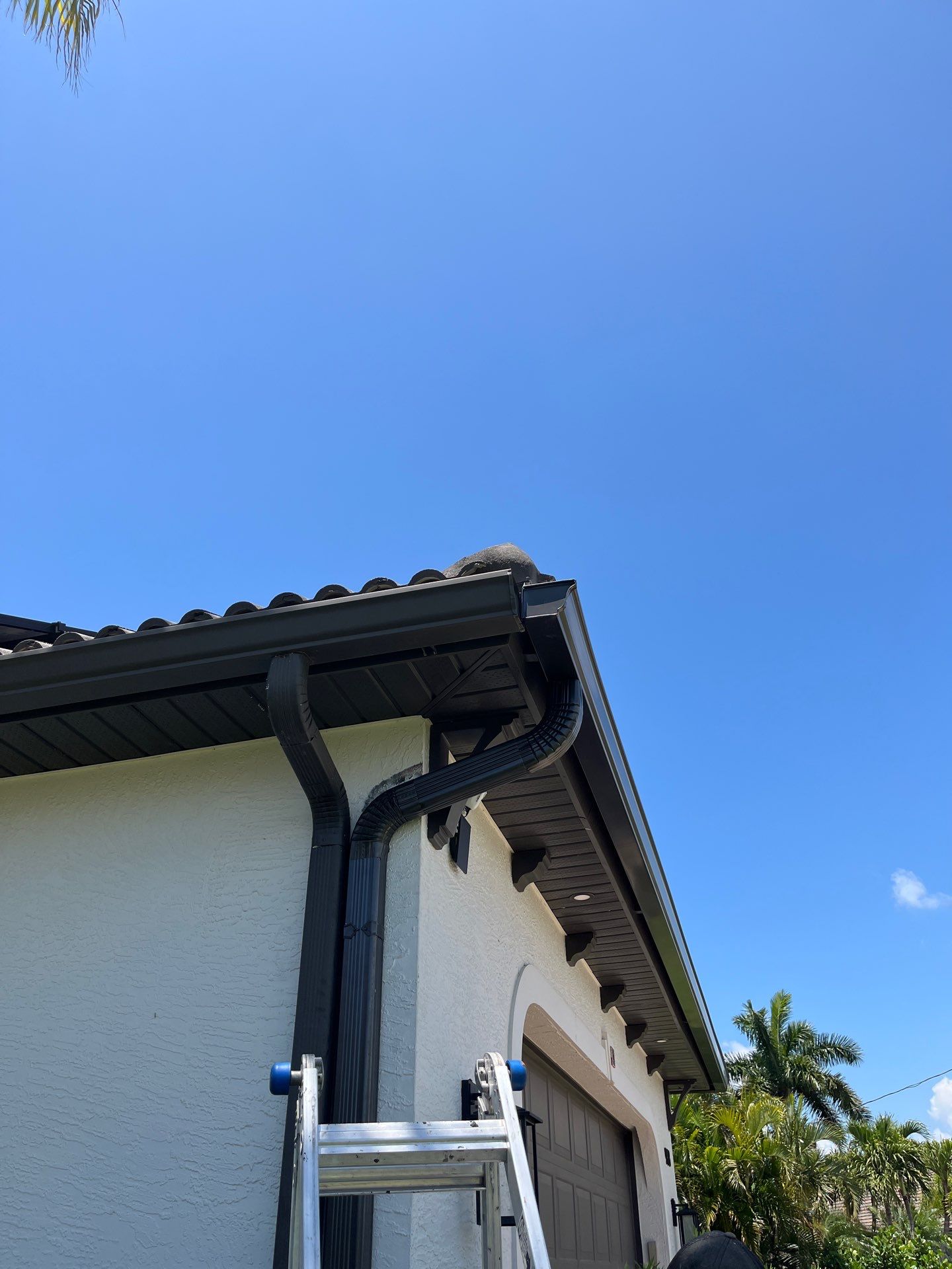 Bronze Gutter Repair and Replacement in Cape Coral FL by Gutter Professors