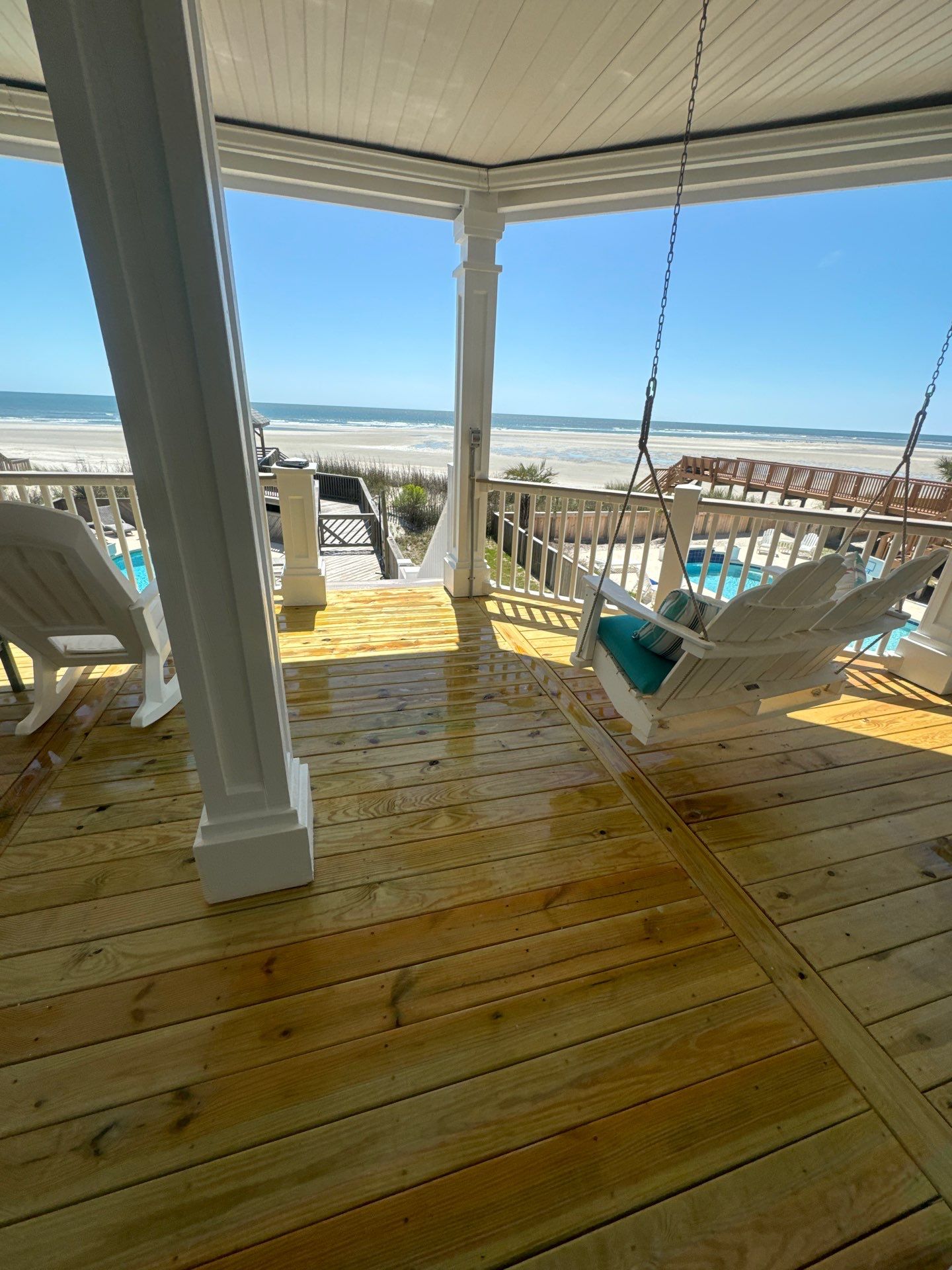 Weathered Deck using Wood Sealant by DuraSeal