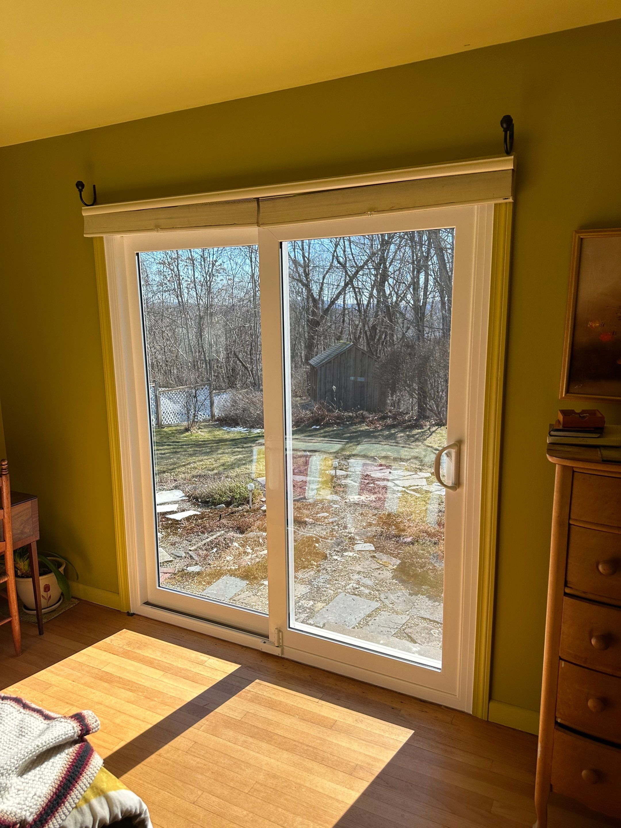 Sliding Glass Door Installation in Greenfield, MA  by Yankee Home Improvement