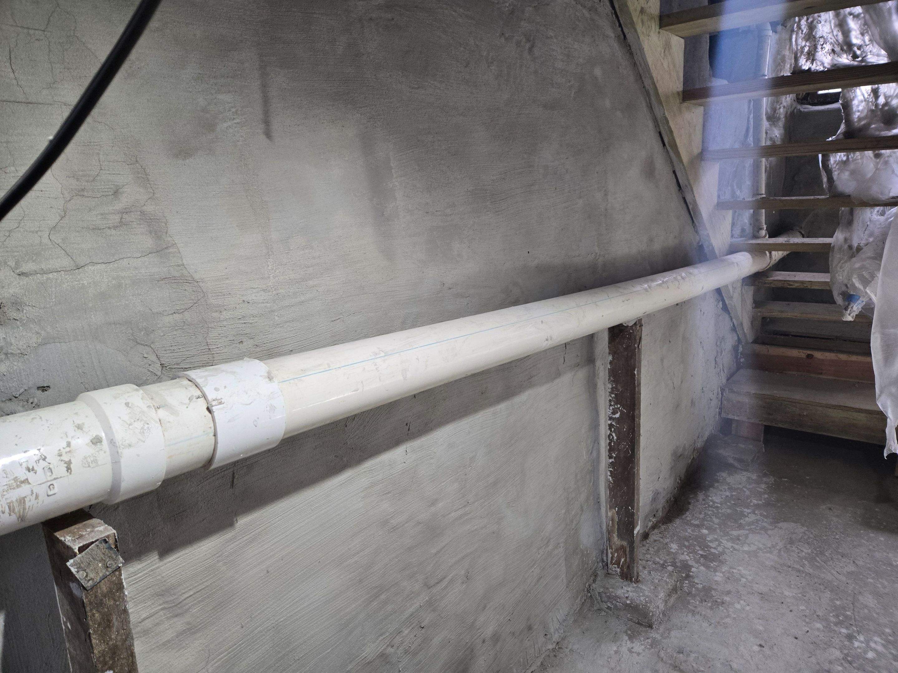 Full Limestone Foundation Restoration using sprayable geopolymer concrete by Allied Water Services