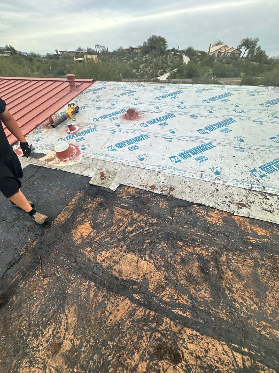 Colonial Red Standing Seam by Reimagine Roofing