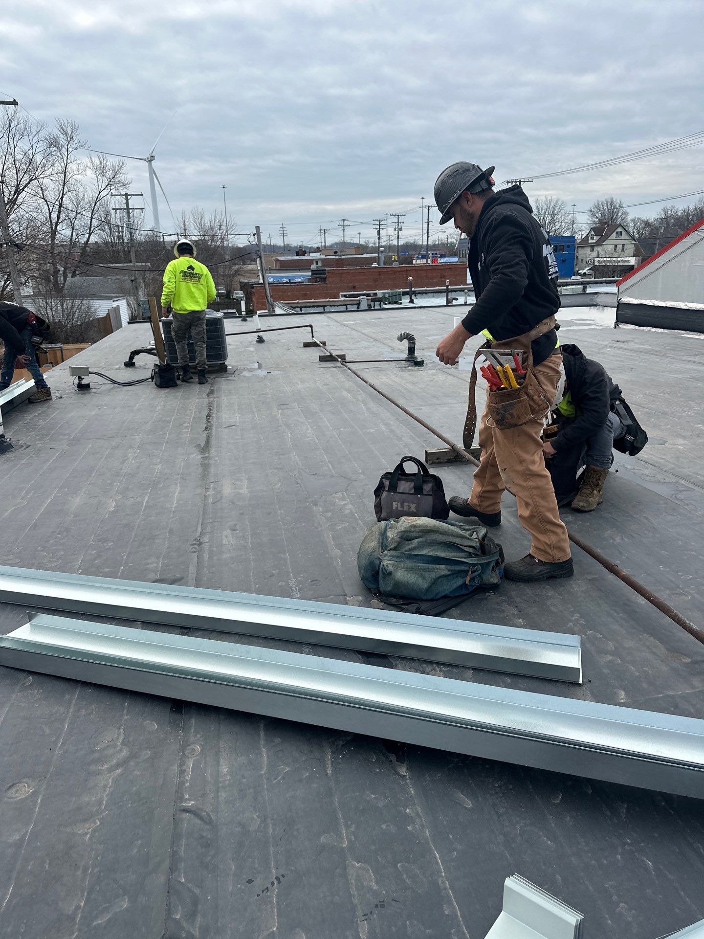 Commercial Roofing using Commercial by Absolute Roofing and Construction