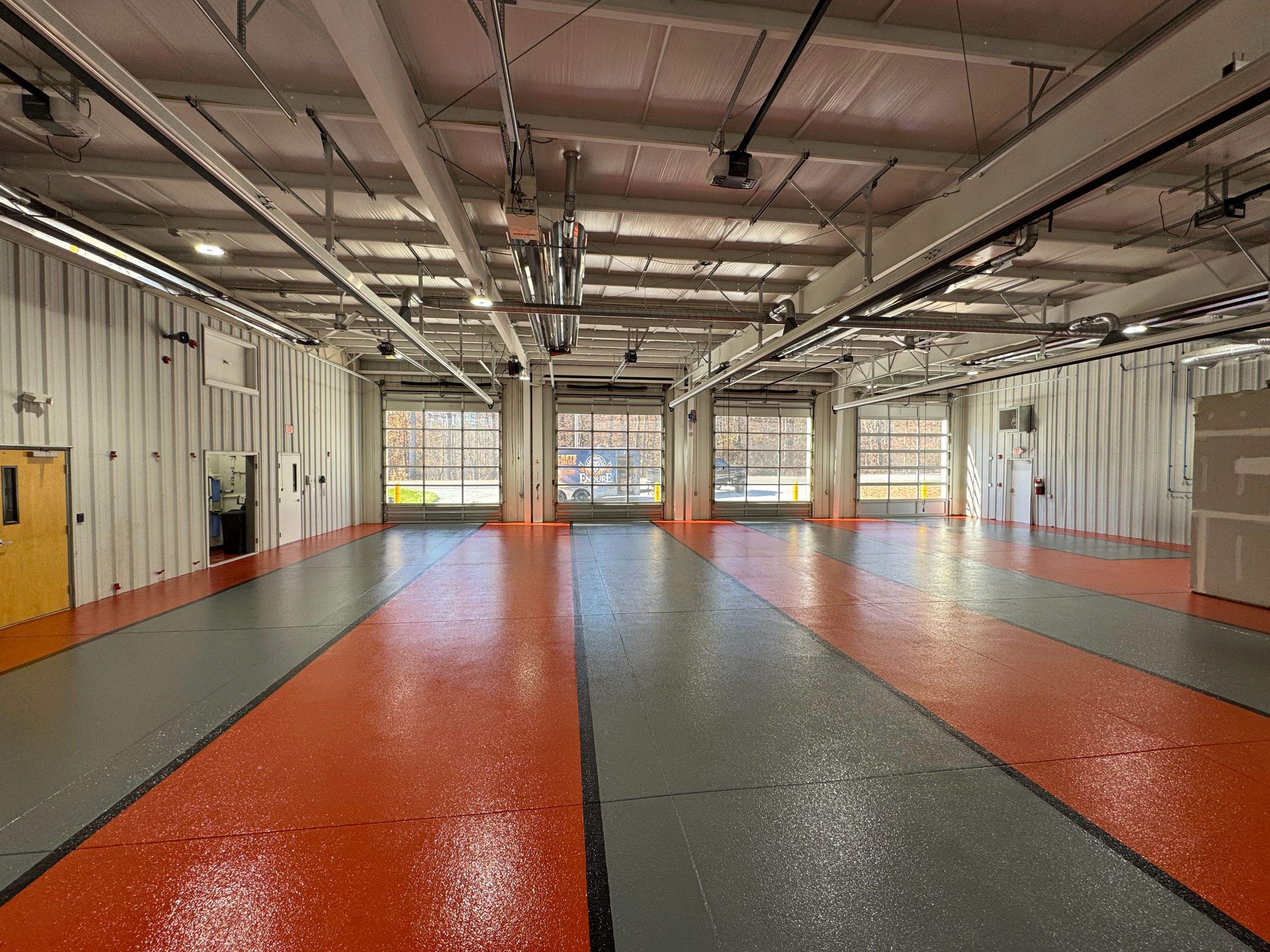 Alexis Volunteer Fire Department Substation by Endure Concrete Coatings