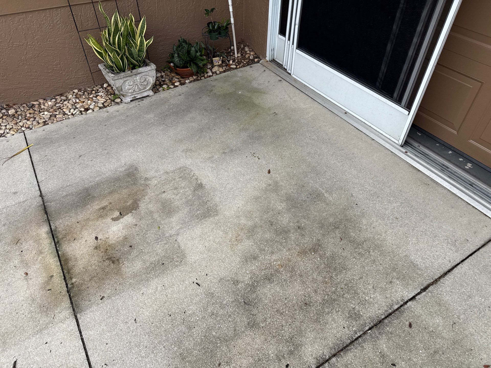 Concrete Driveway & Sidewalk Cleaning in Captain’s Court Condos – Palmetto, FL by Sunshine AquaWash