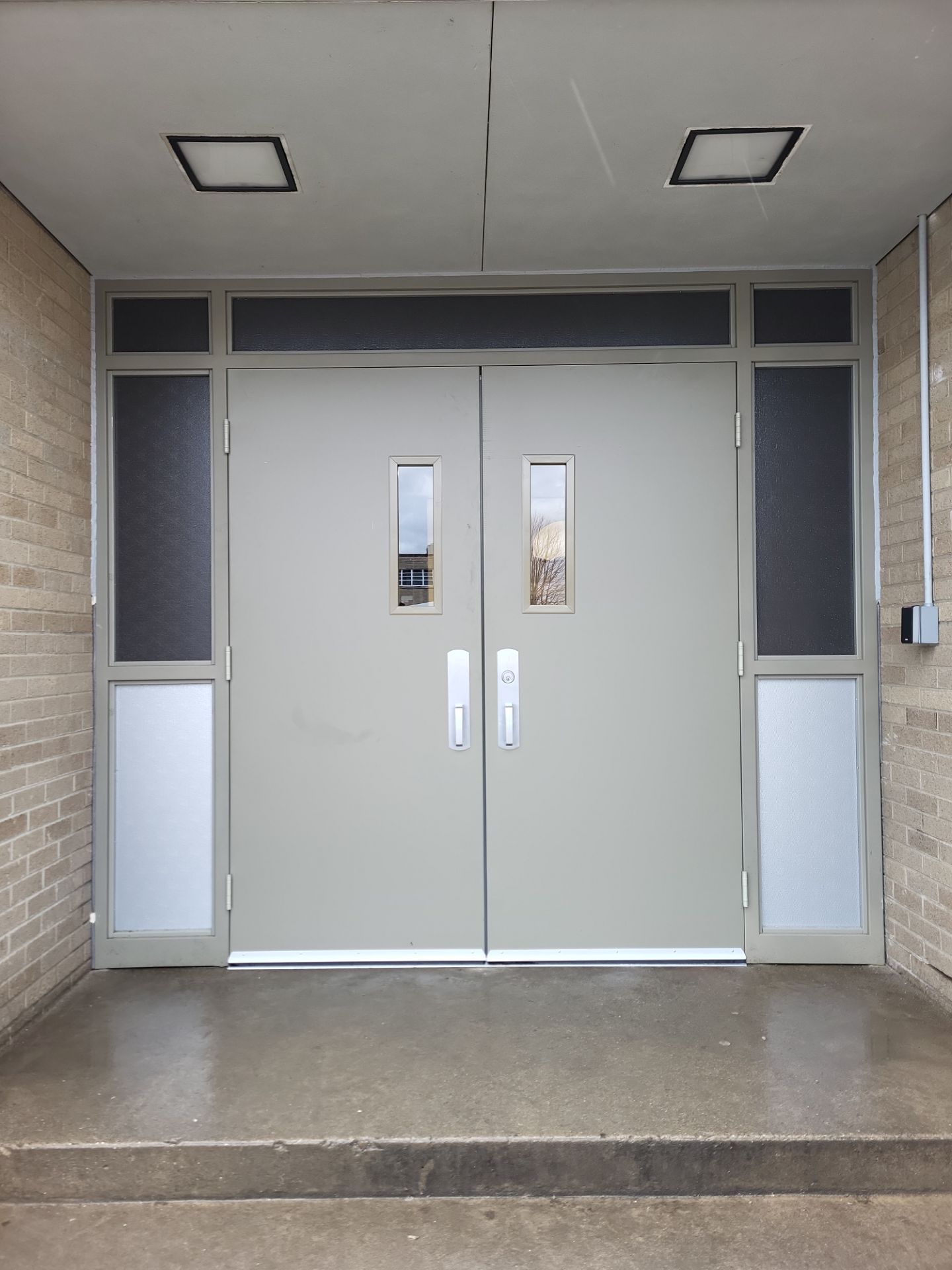 School Exterior Door Safety Upgrade using Complete Opening by FBH Architectural Security