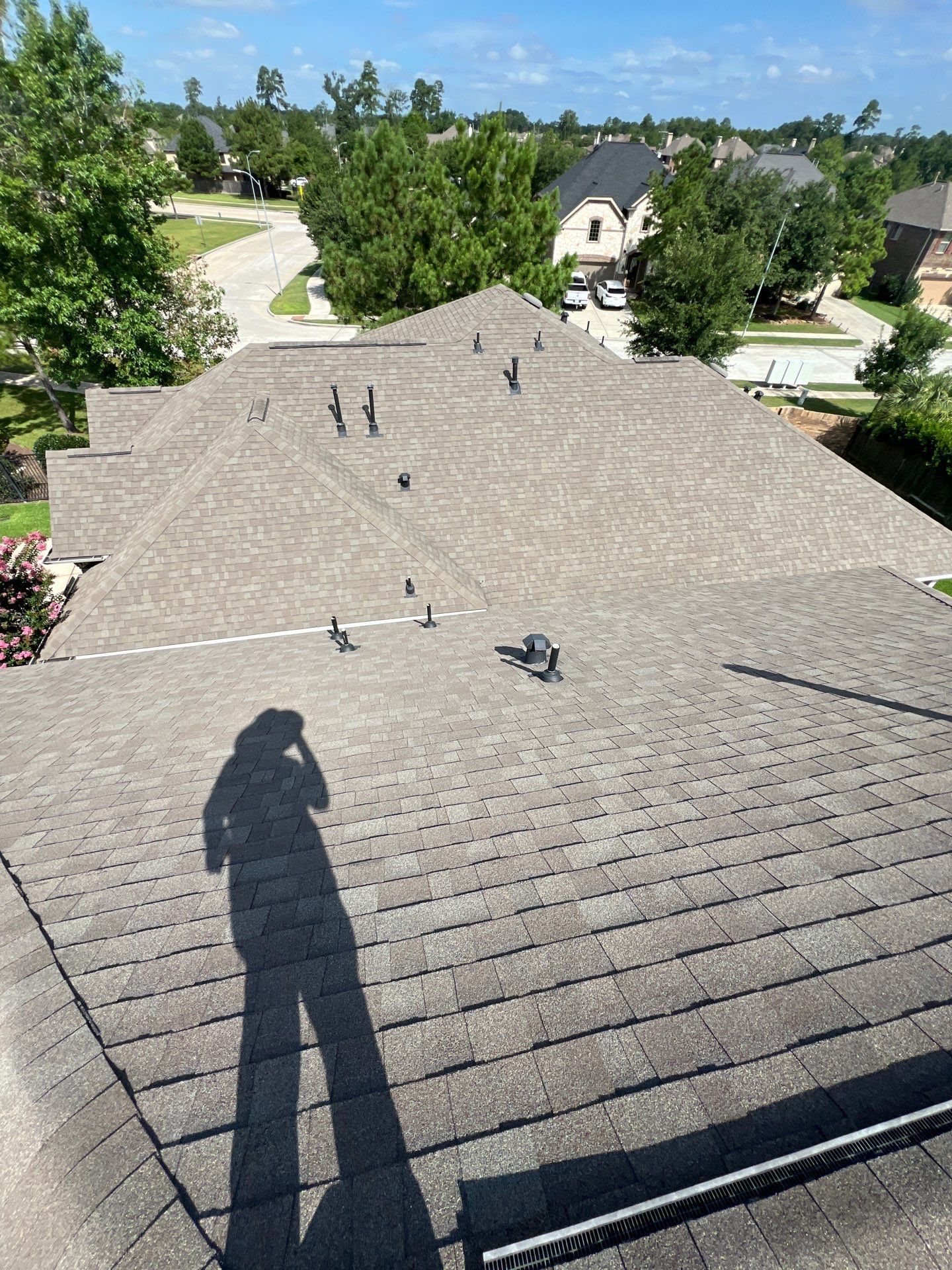 Hail Damage using Owen's Corning Duration (Lifetime) Shingles by Roof Repair Company