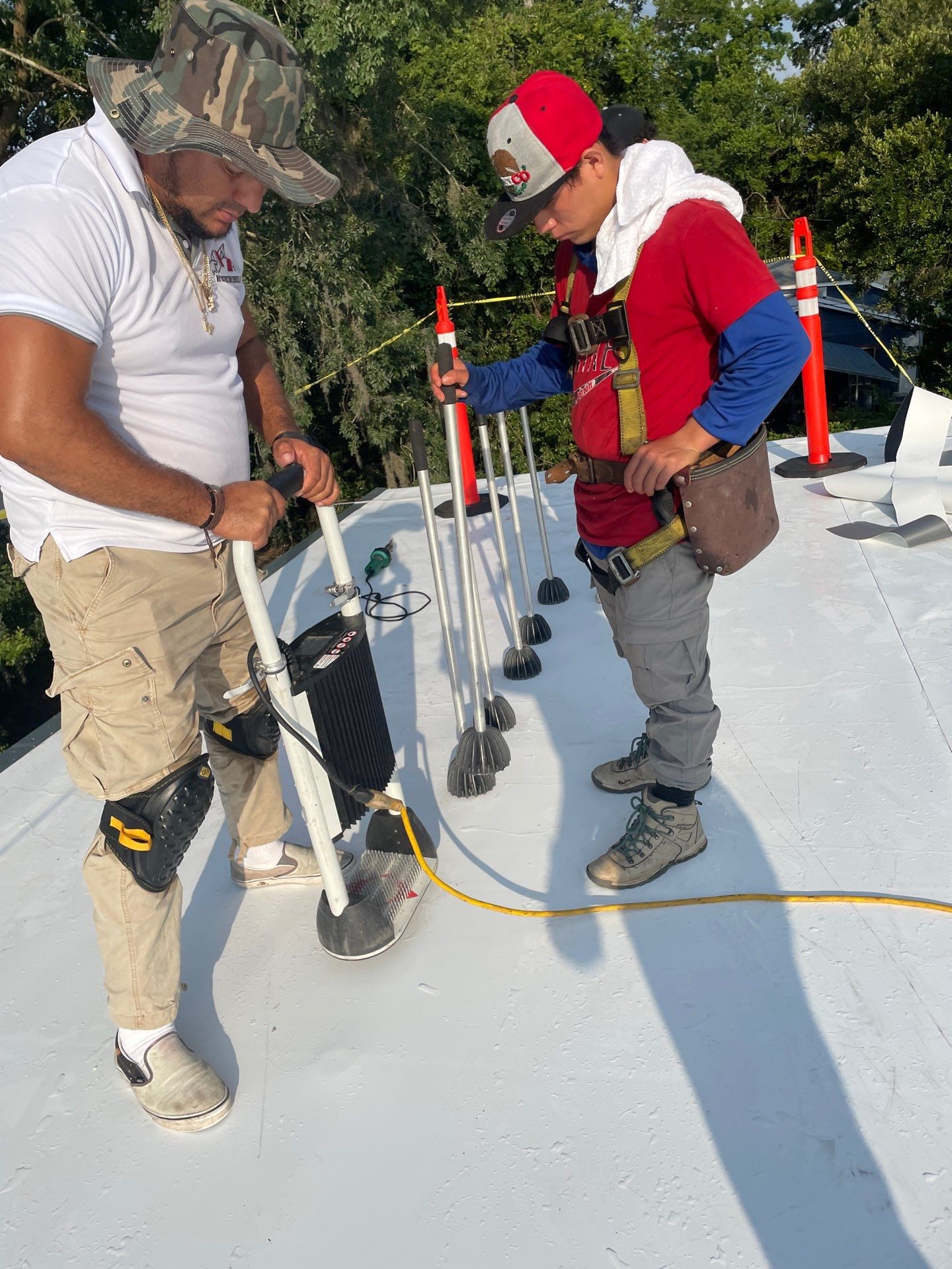Commercial Recovery TPO Roof by First Due Roofing