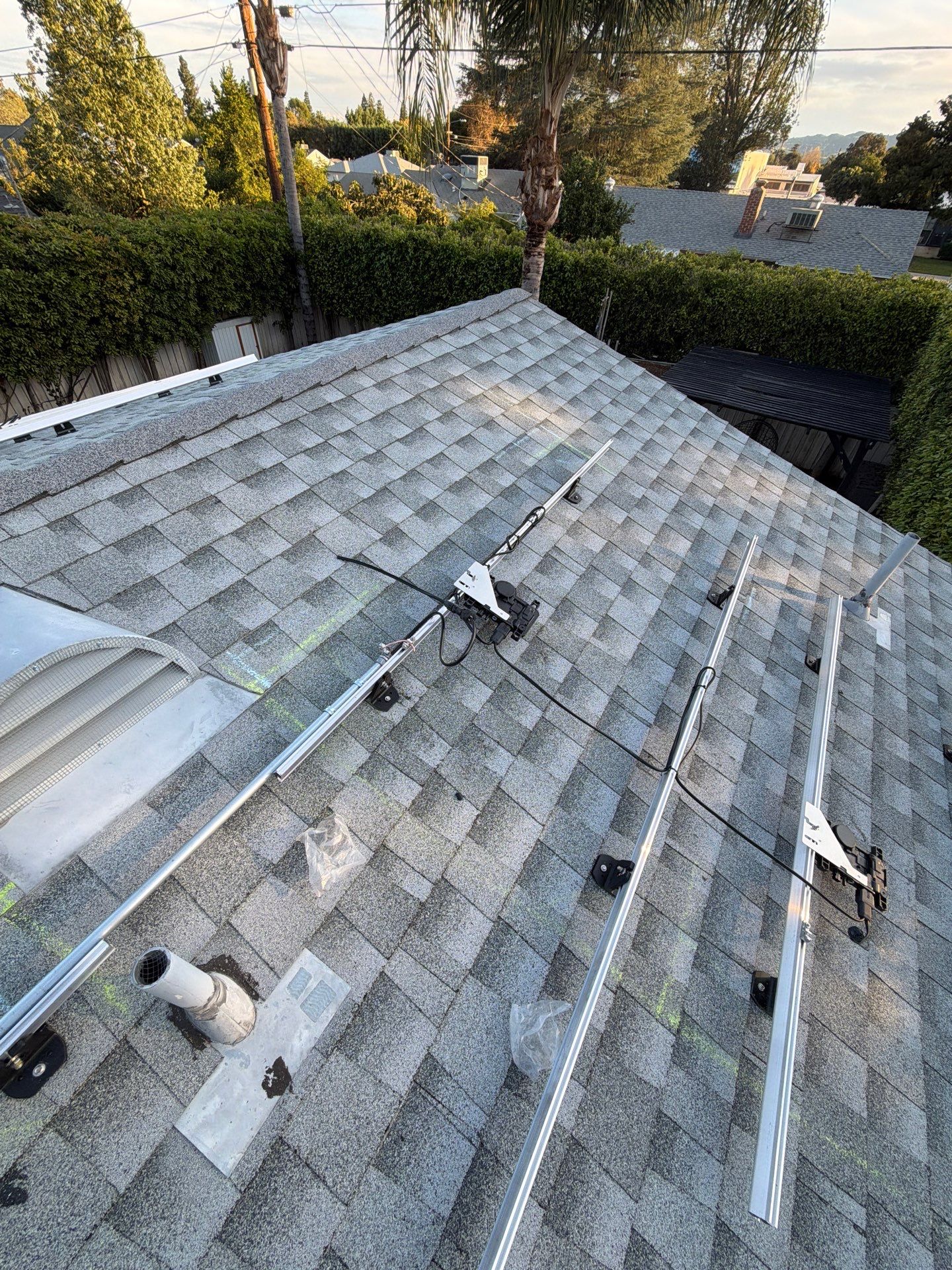 Residential Solar Panel Installation and Electrical Service Upgrade in Los Angeles by AWS Solar